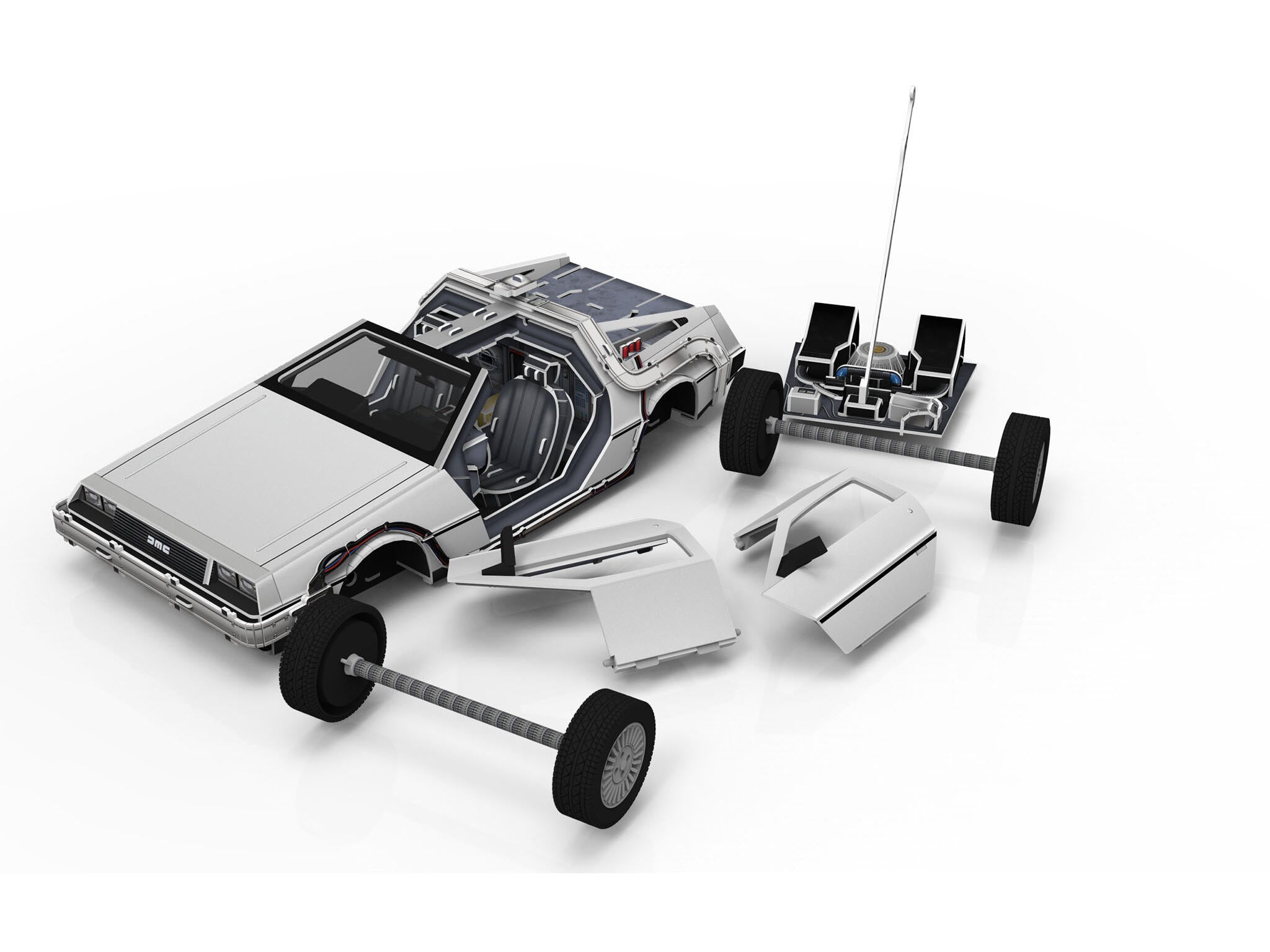 Revell 3D Puzzle  Time Machine: Back To The Future Rev00221