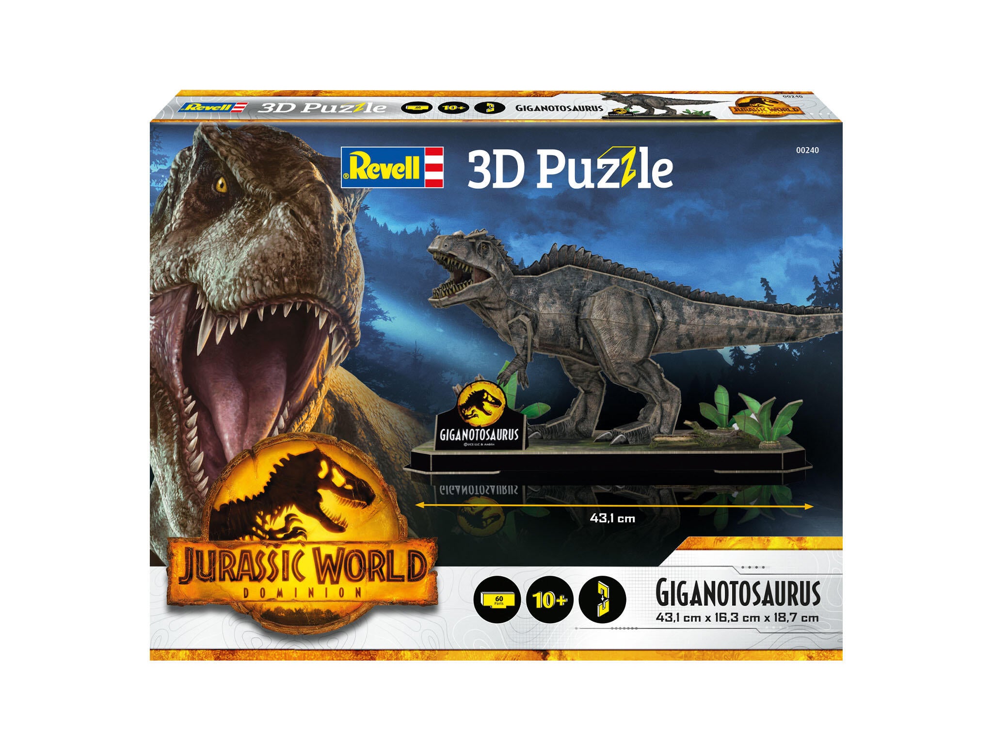 REVELL PUZZLE 3D GIGANOTOSAURUS: JURASSIC WORLD DOMINION REV00240