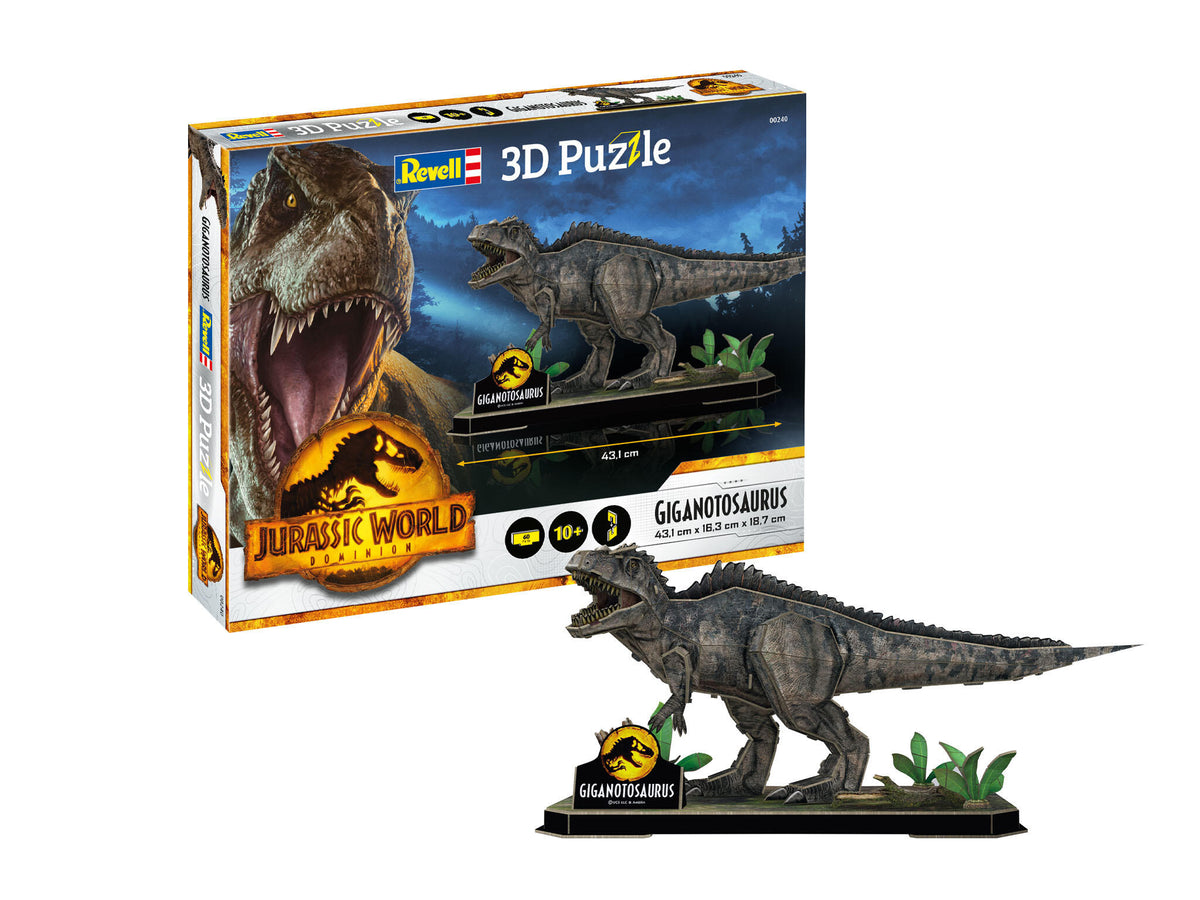REVELL PUZZLE 3D GIGANOTOSAURUS: JURASSIC WORLD DOMINION REV00240