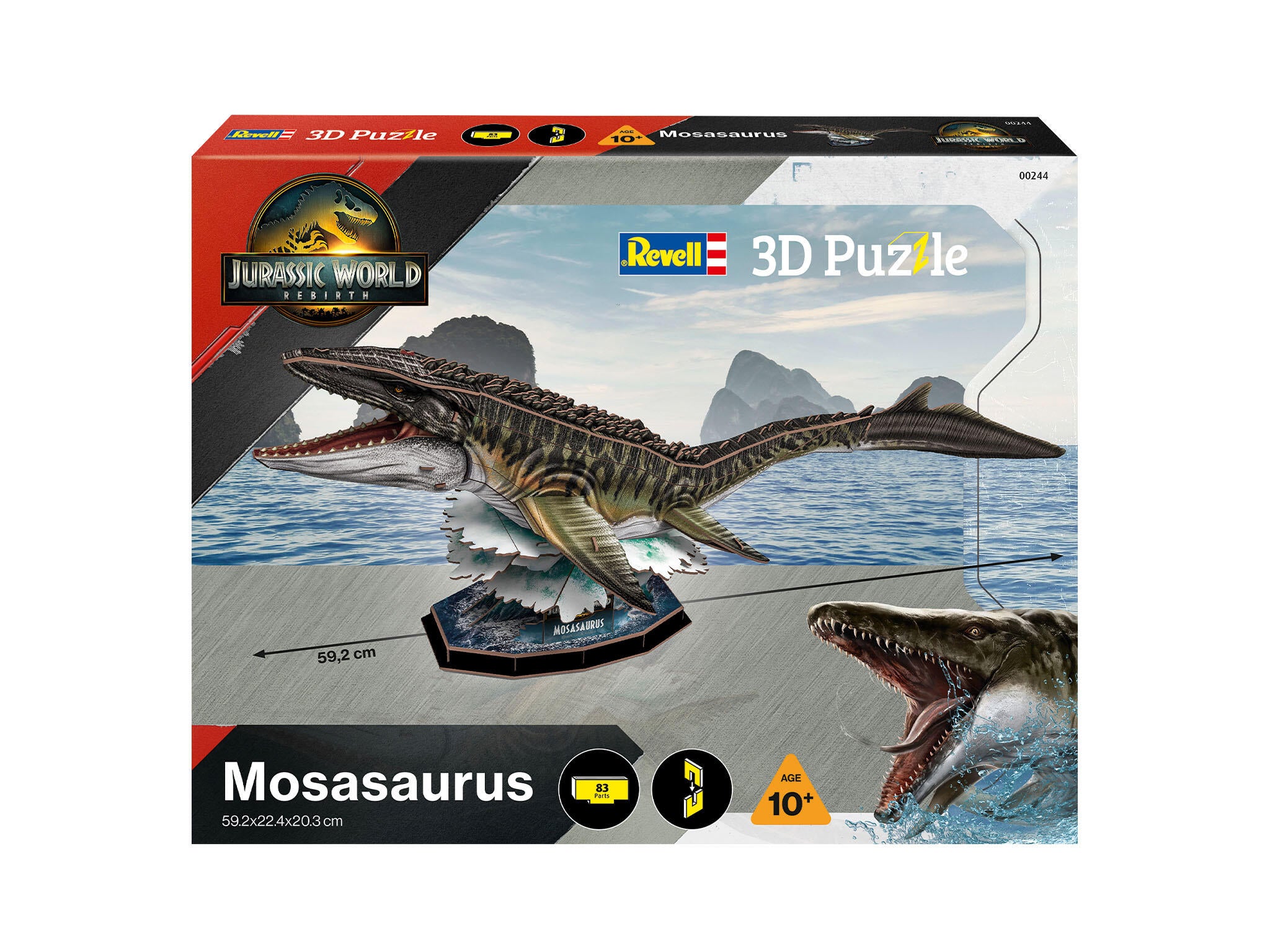 REVELL 3D PUZZLE  MOSASAURUS: JURASSIC WORLD REBIRTH REV00244