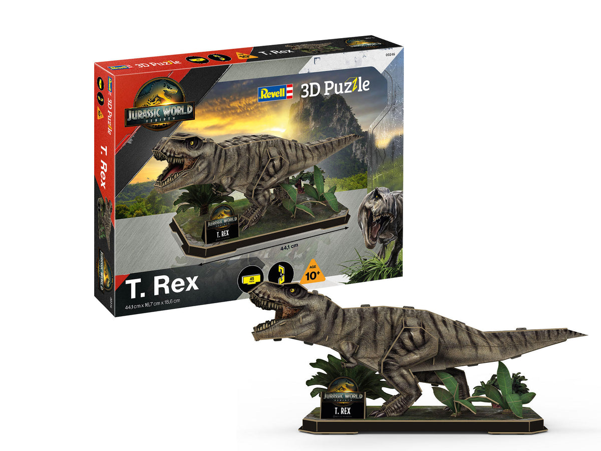 Revell 3D Puzzle  T.Rex: Jurassic World Rebirth Rev00246