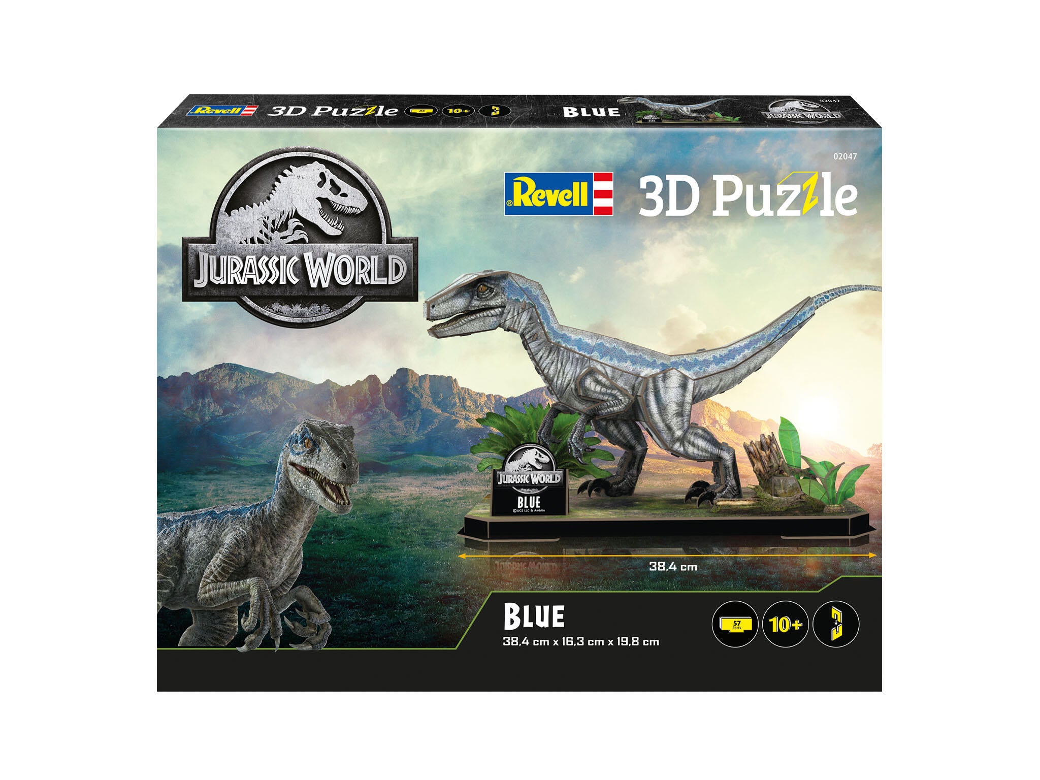 Revell 3D Puzzle  Blue: Jurassic World Rev00247