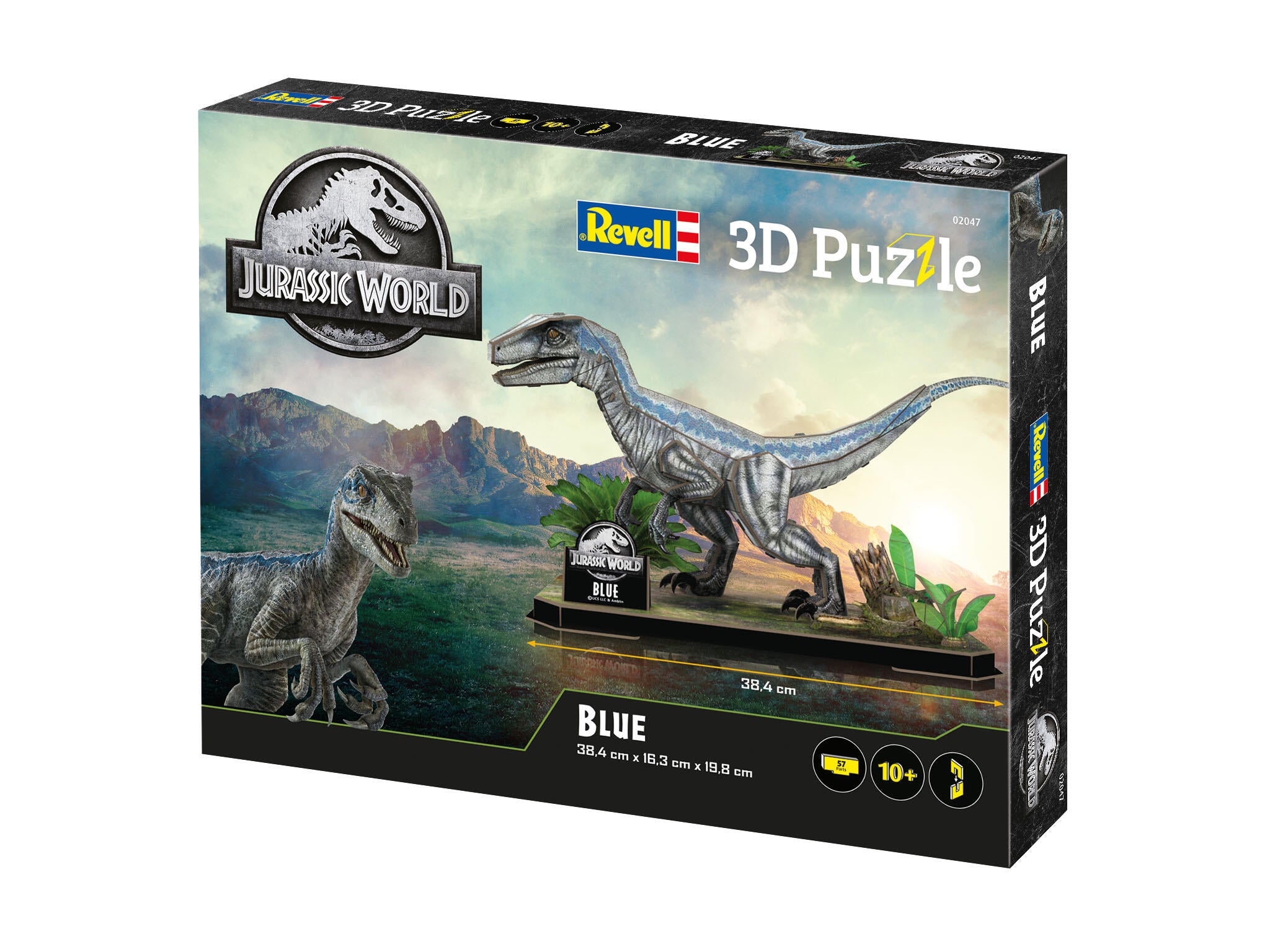Revell 3D Puzzle  Blue: Jurassic World Rev00247
