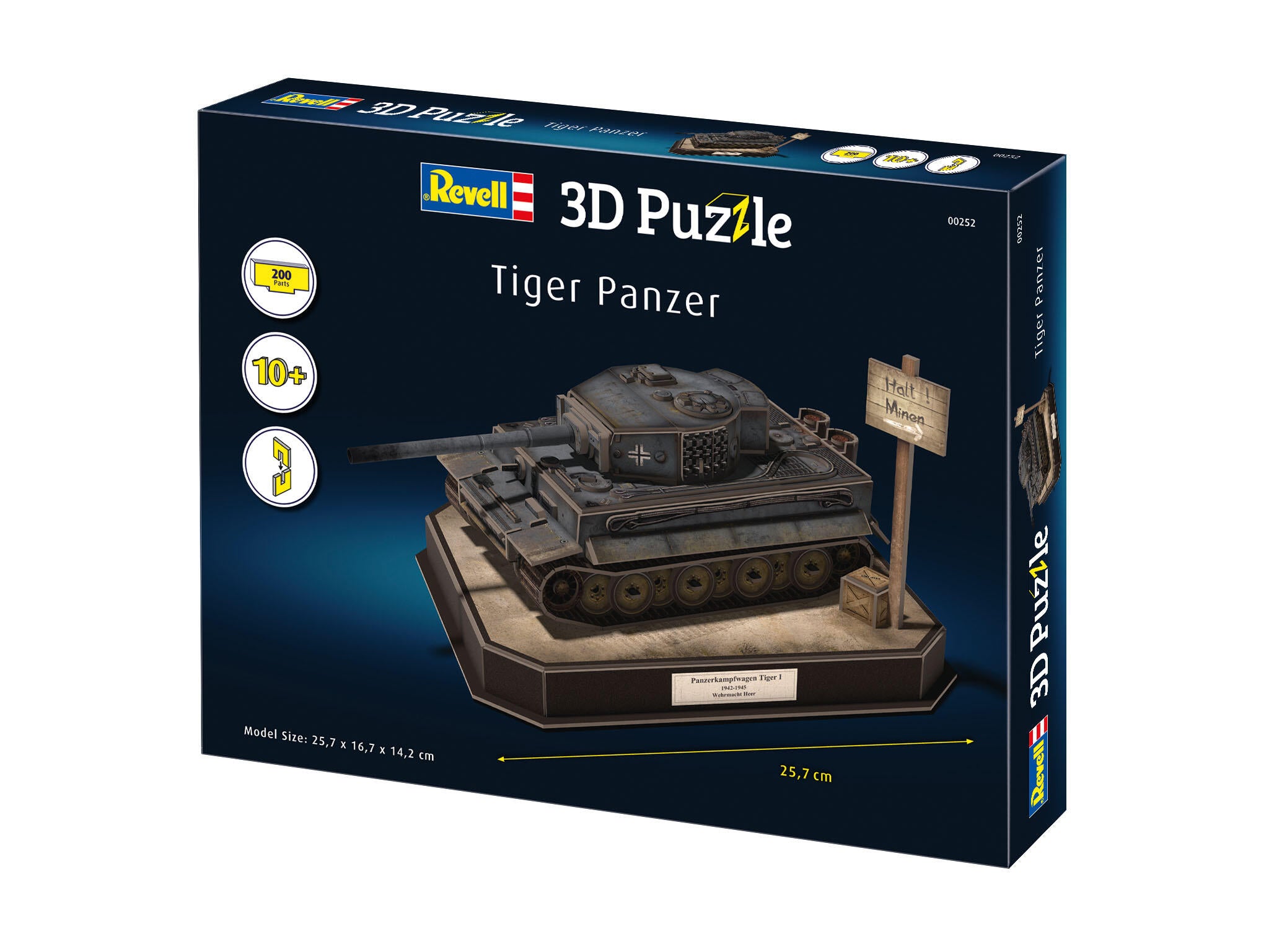 Revell 3D Puzzle  Tiger I - German Tank Rev00252