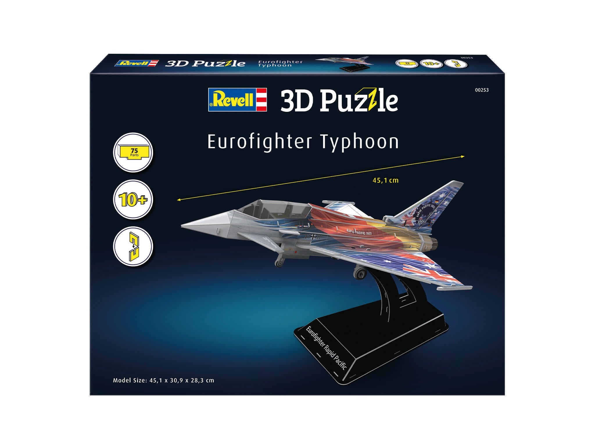 Revell 3D Puzzle  Eurofighter Typhoon Rapid Pacific Rev00253