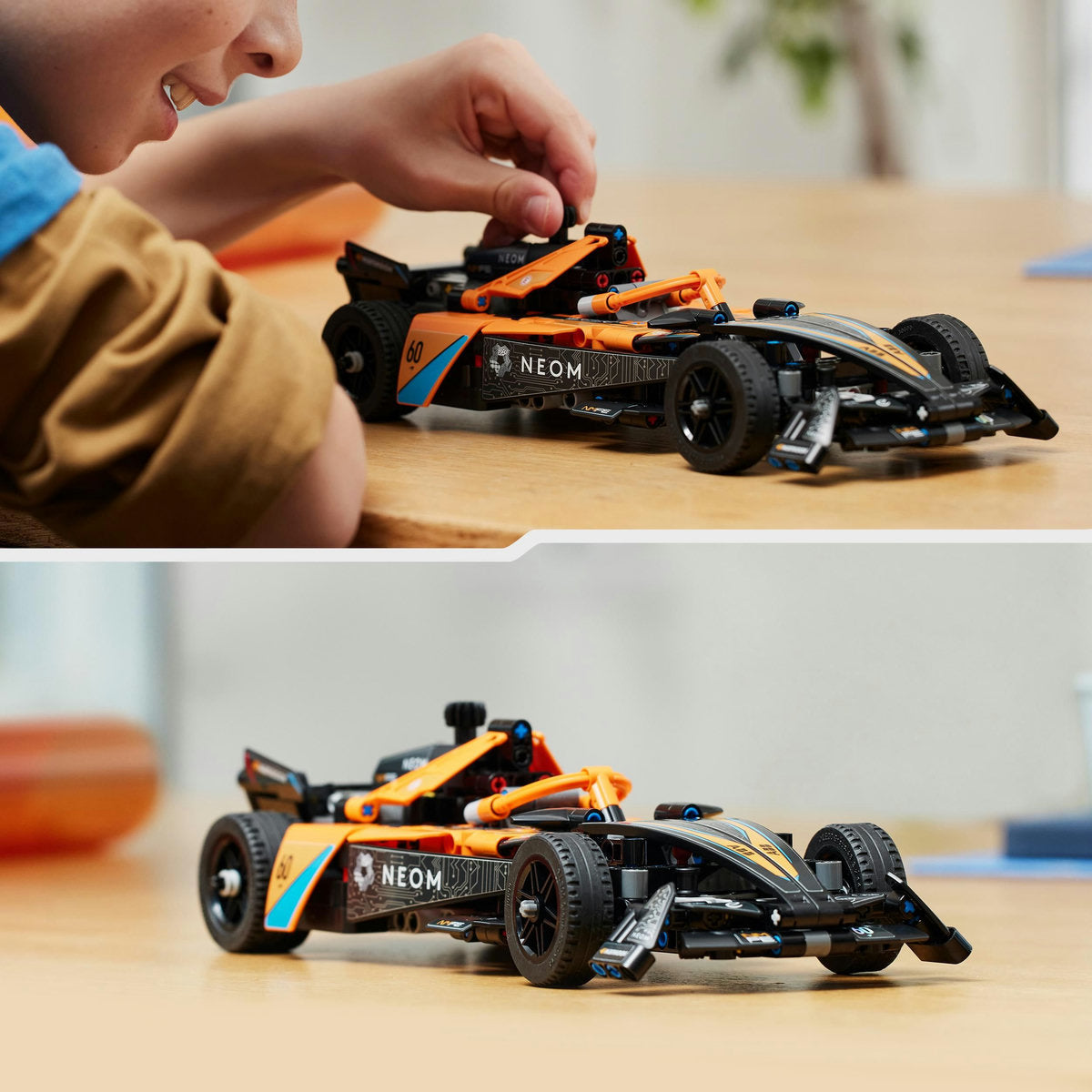 LEGO® Technic - Neom Mclaren Formula E race car 42169, 452 piese