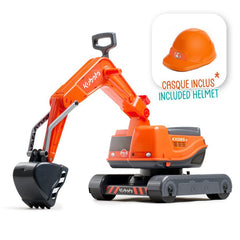 Excavator Kubota cu casca de protectie Falk 142