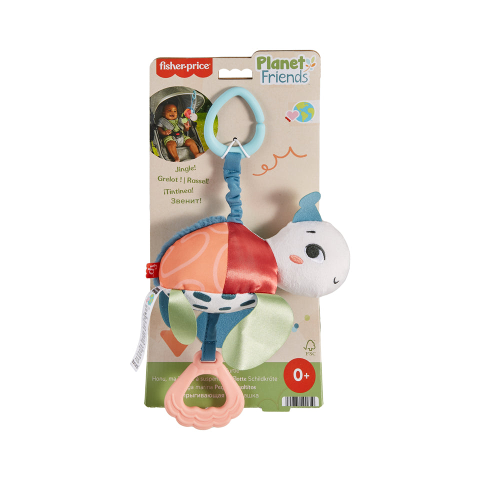 Jucarie Muzicala pentru Carucior Fisher Price Broasca Testoasa, MTHKD62