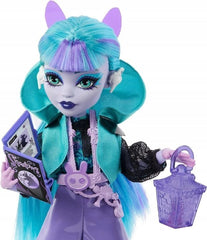 Papusa Monster High Skulltimate Secrets Neon Frights Twyla- Secrete in Dulap, MTHNF82