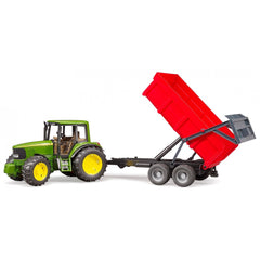 Jucarie Bruder Utilaj Tractor Bruder - John Deere 6920 cu Remorca Basculabila, BR02057