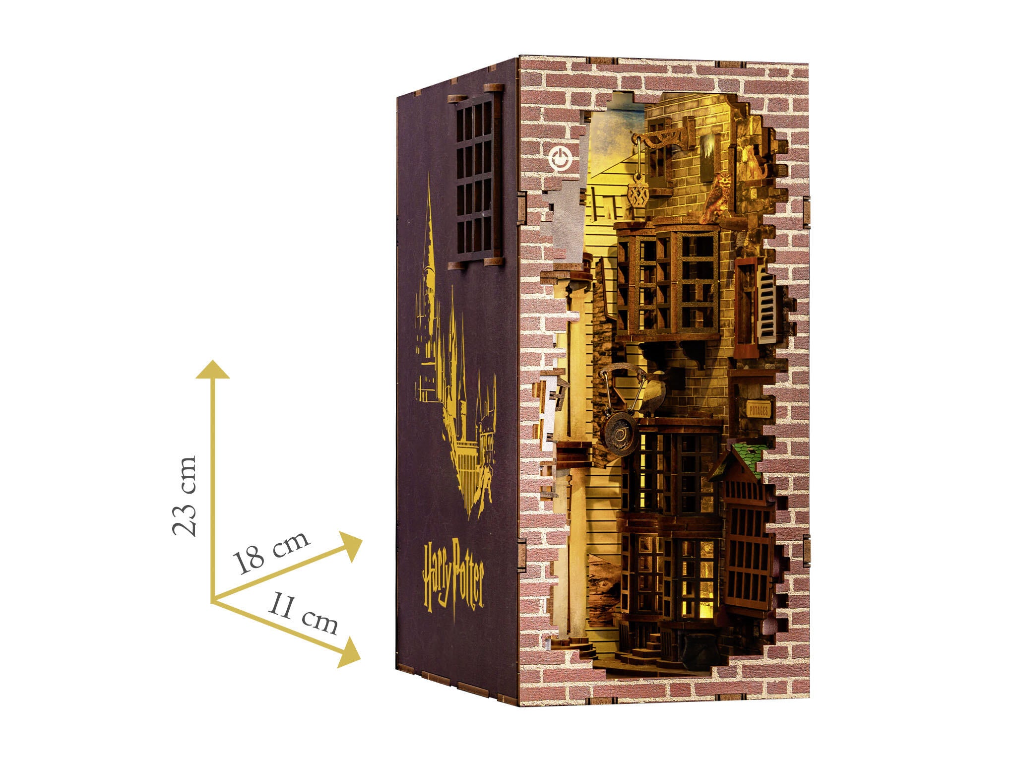 Revell Lumi Miniaturale Realizate Manual Pentru Asamblare Diagon Alley - Harry Potter: Tiny Adventures Rev00530