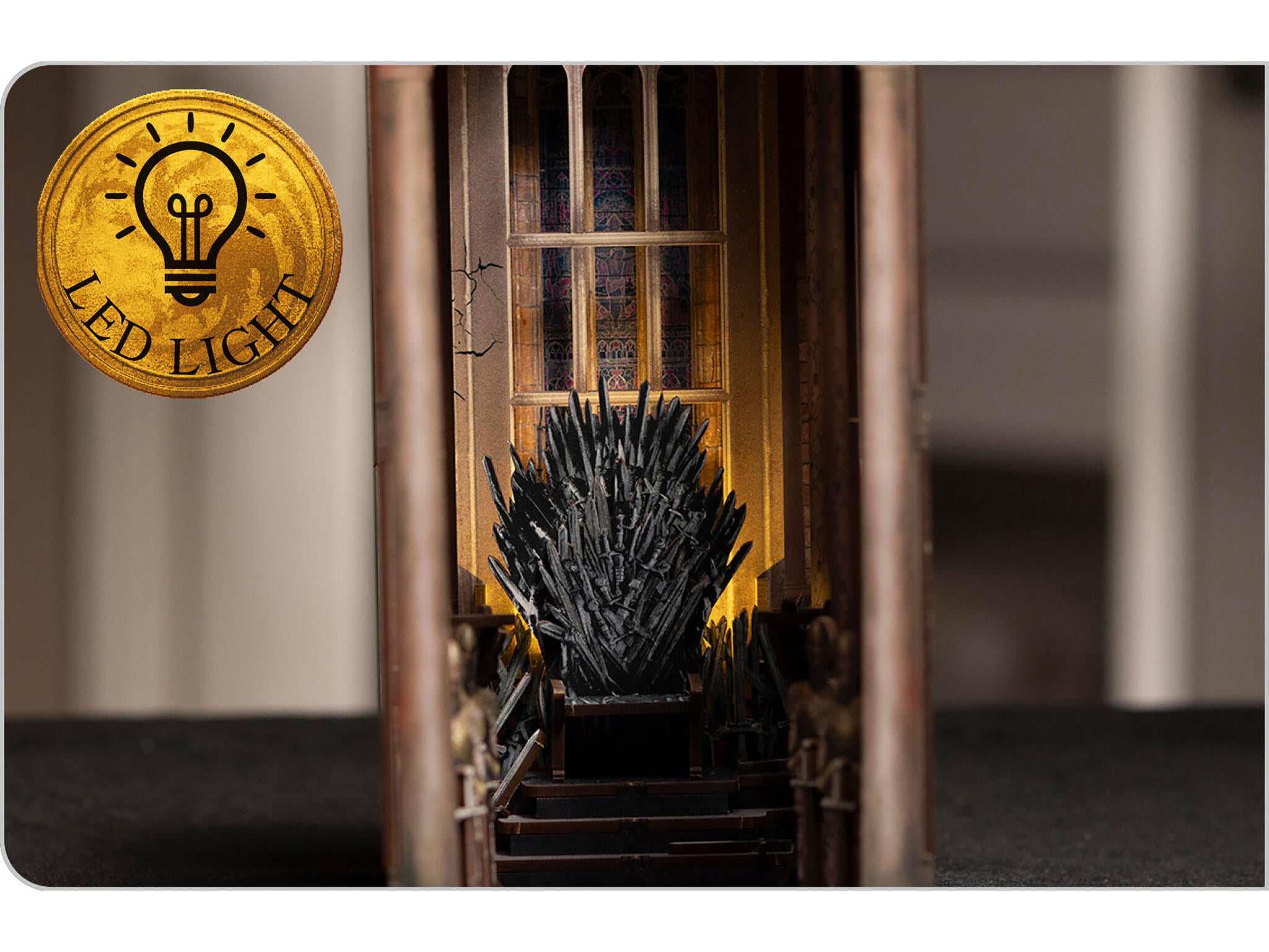 Revell Lumi Miniaturale Realizate Manual Pentru Asamblare Iron Throne - House Of The Dragon: Tiny Adventures Rev00531