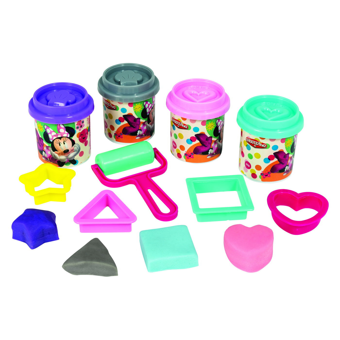 SET PLASTILINA IN GENTUTA PVC DESIGN MINNIE
