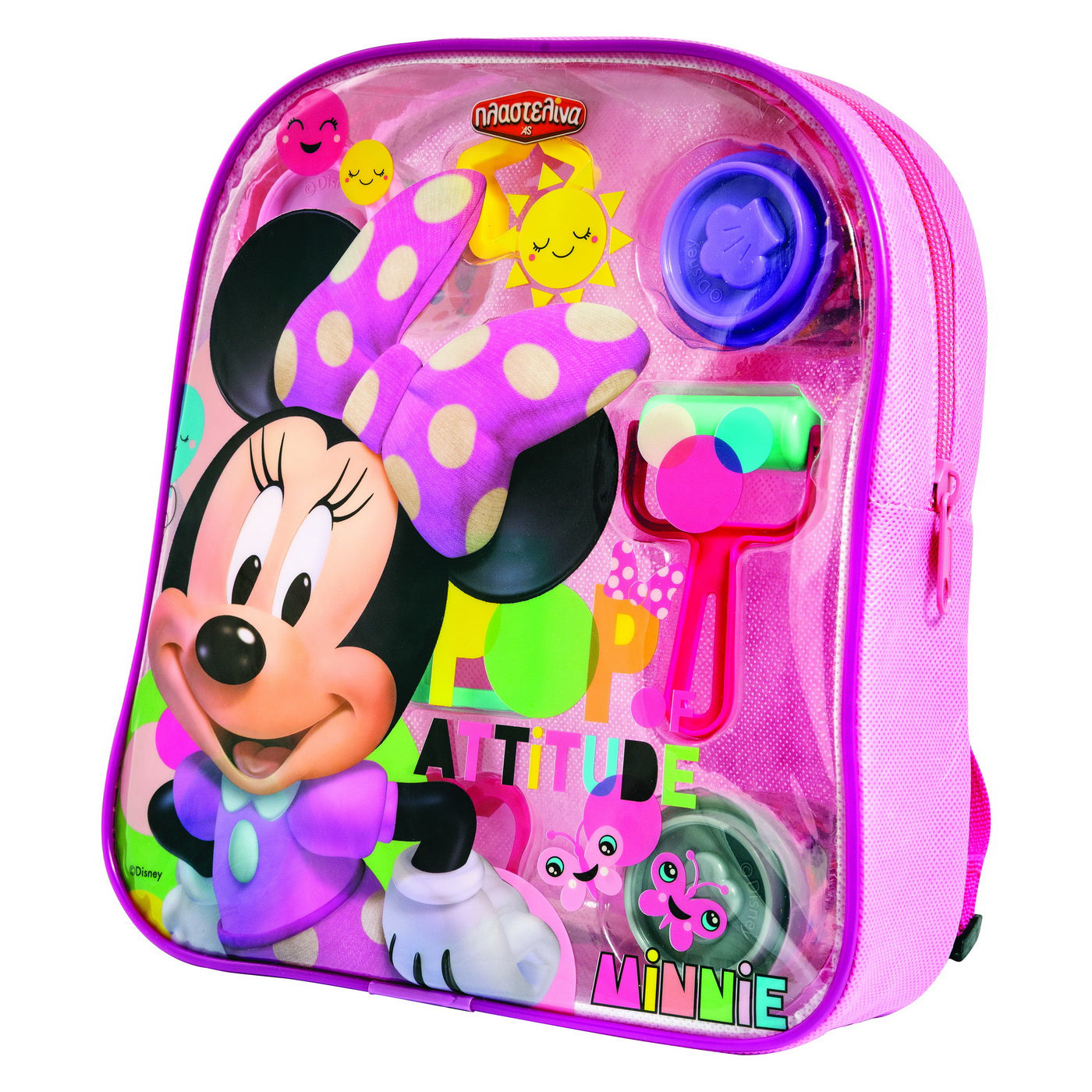 SET PLASTILINA IN GENTUTA PVC DESIGN MINNIE
