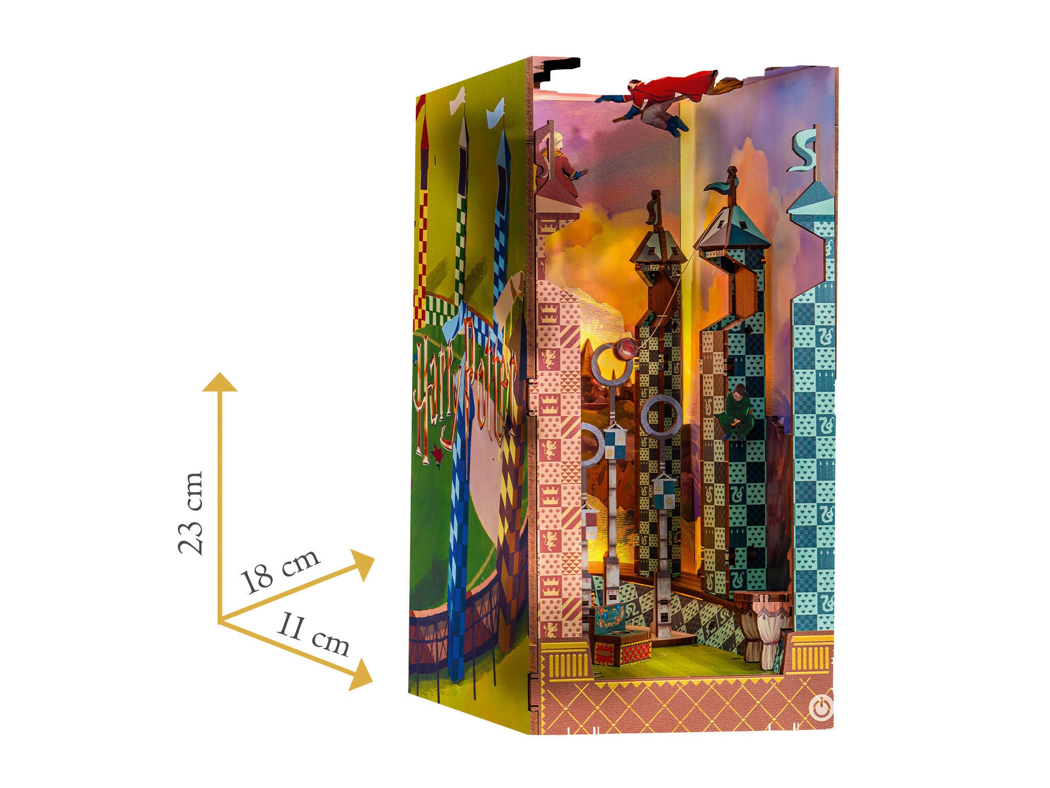Revell Lumi Miniaturale Realizate Manual Pentru Asamblare Quidditch Field - Harry Potter: Tiny Adventures Rev00532