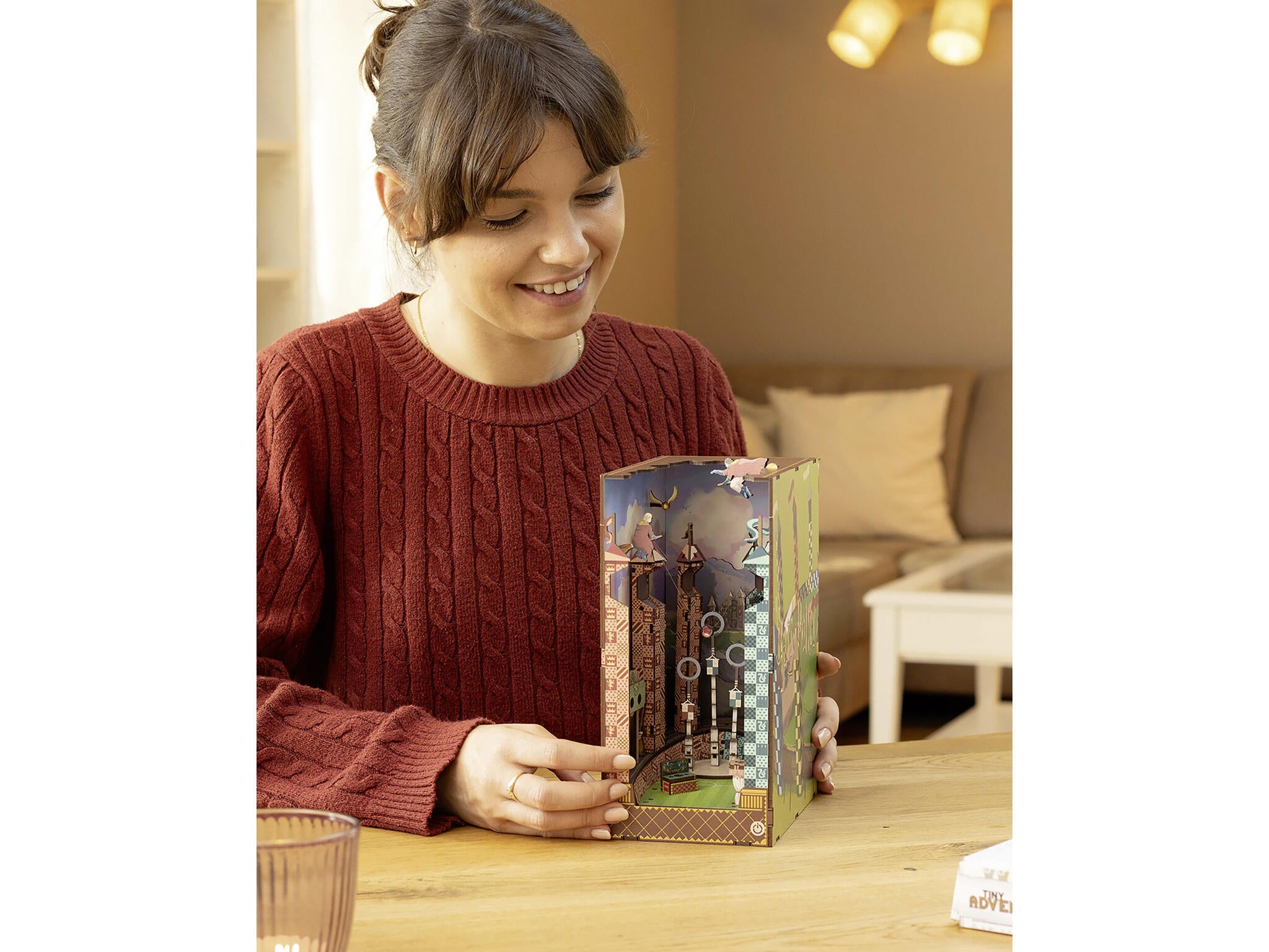Revell Lumi Miniaturale Realizate Manual Pentru Asamblare Quidditch Field - Harry Potter: Tiny Adventures Rev00532