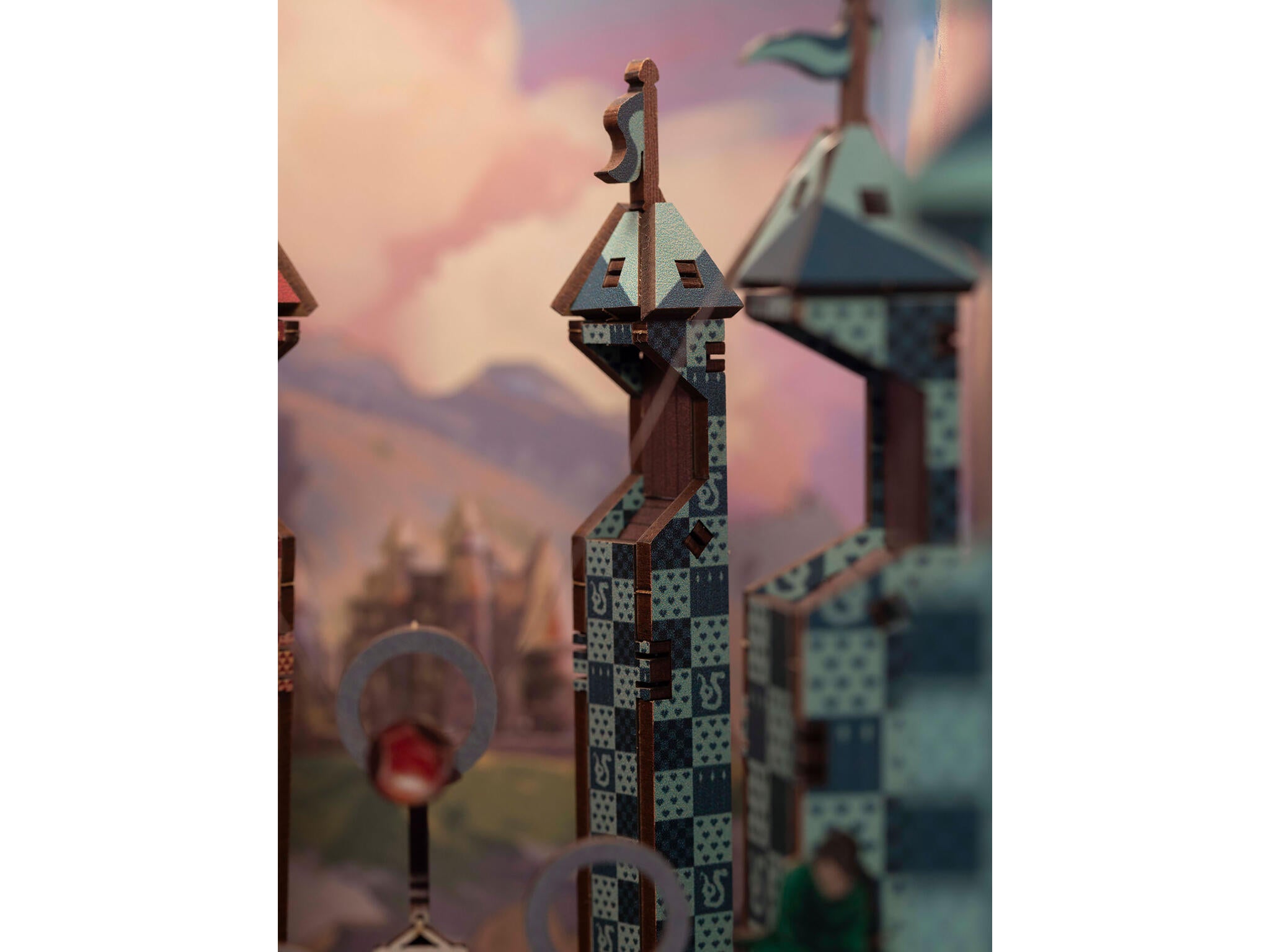 Revell Lumi Miniaturale Realizate Manual Pentru Asamblare Quidditch Field - Harry Potter: Tiny Adventures Rev00532