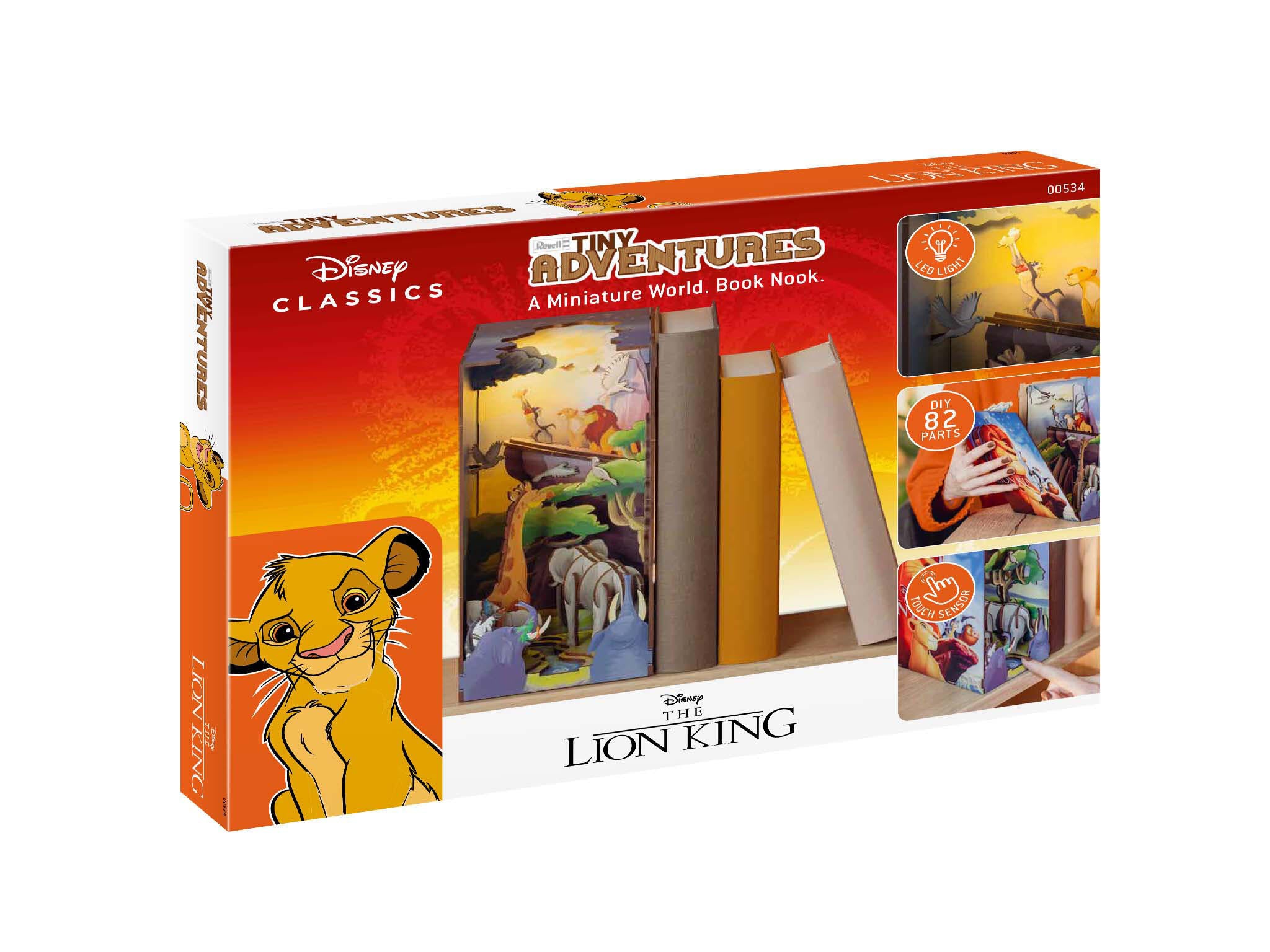 Revell Lumi Miniaturale Realizate Manual Pentru Asamblare Disney The Lion King: Tiny Adventures Rev00534
