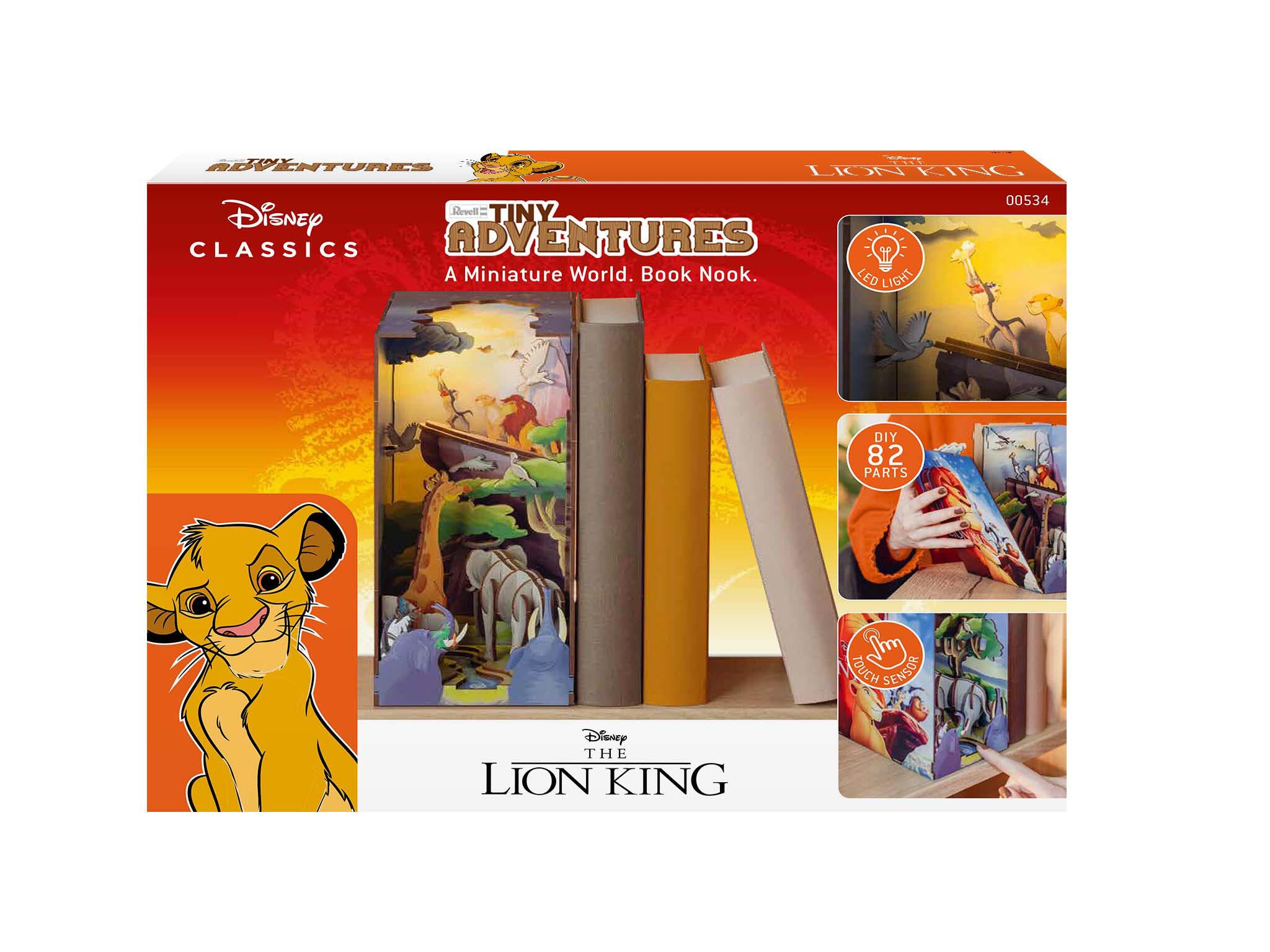 Revell Lumi Miniaturale Realizate Manual Pentru Asamblare Disney The Lion King: Tiny Adventures Rev00534