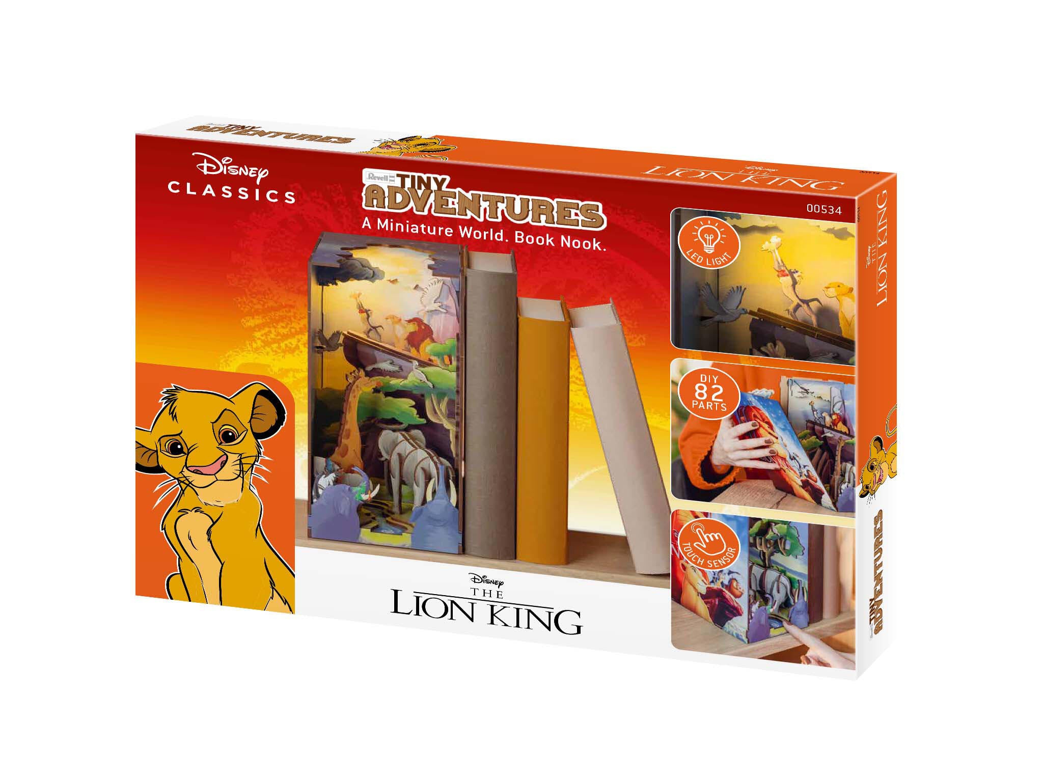Revell Lumi Miniaturale Realizate Manual Pentru Asamblare Disney The Lion King: Tiny Adventures Rev00534