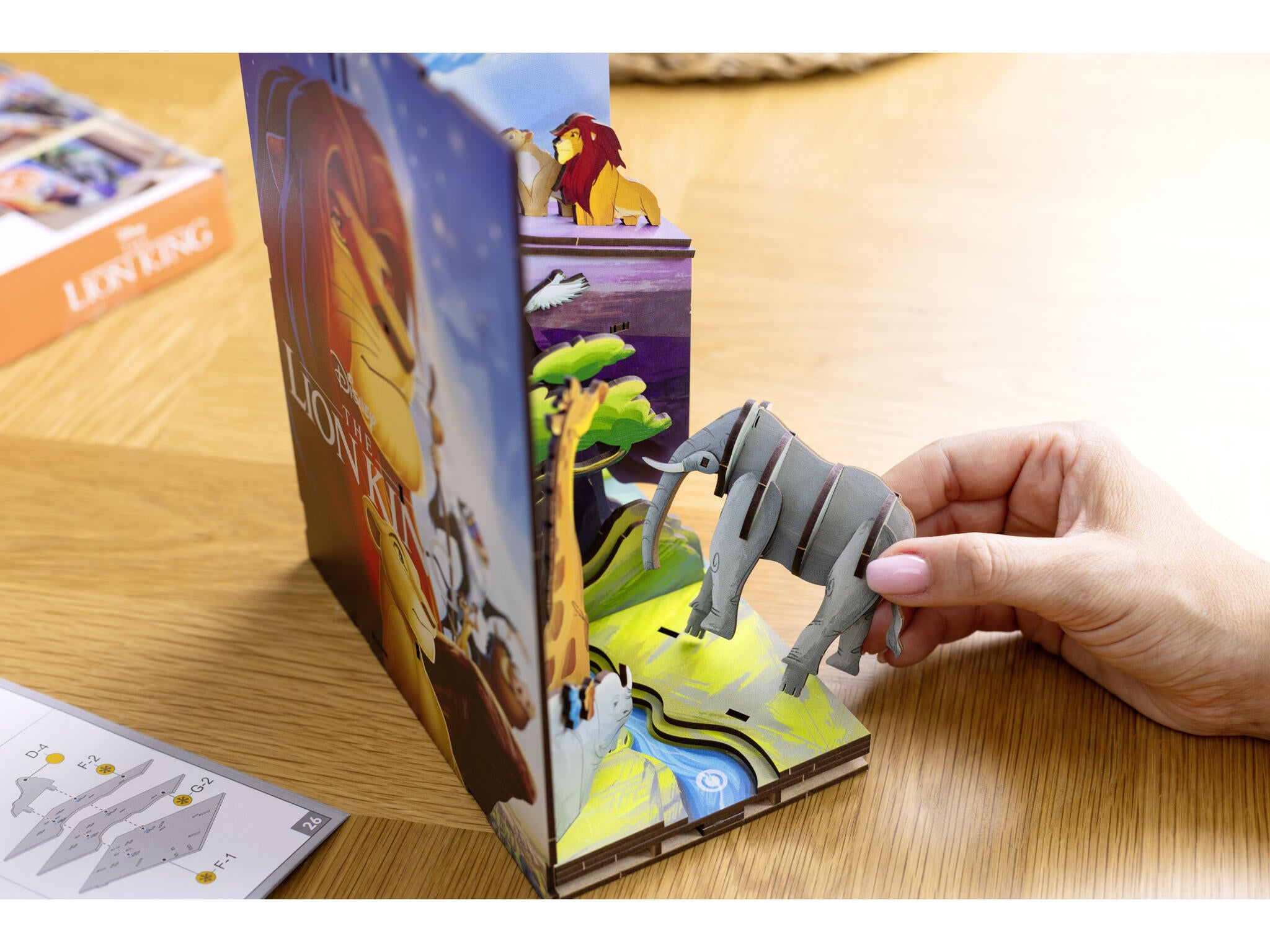 Revell Lumi Miniaturale Realizate Manual Pentru Asamblare Disney The Lion King: Tiny Adventures Rev00534