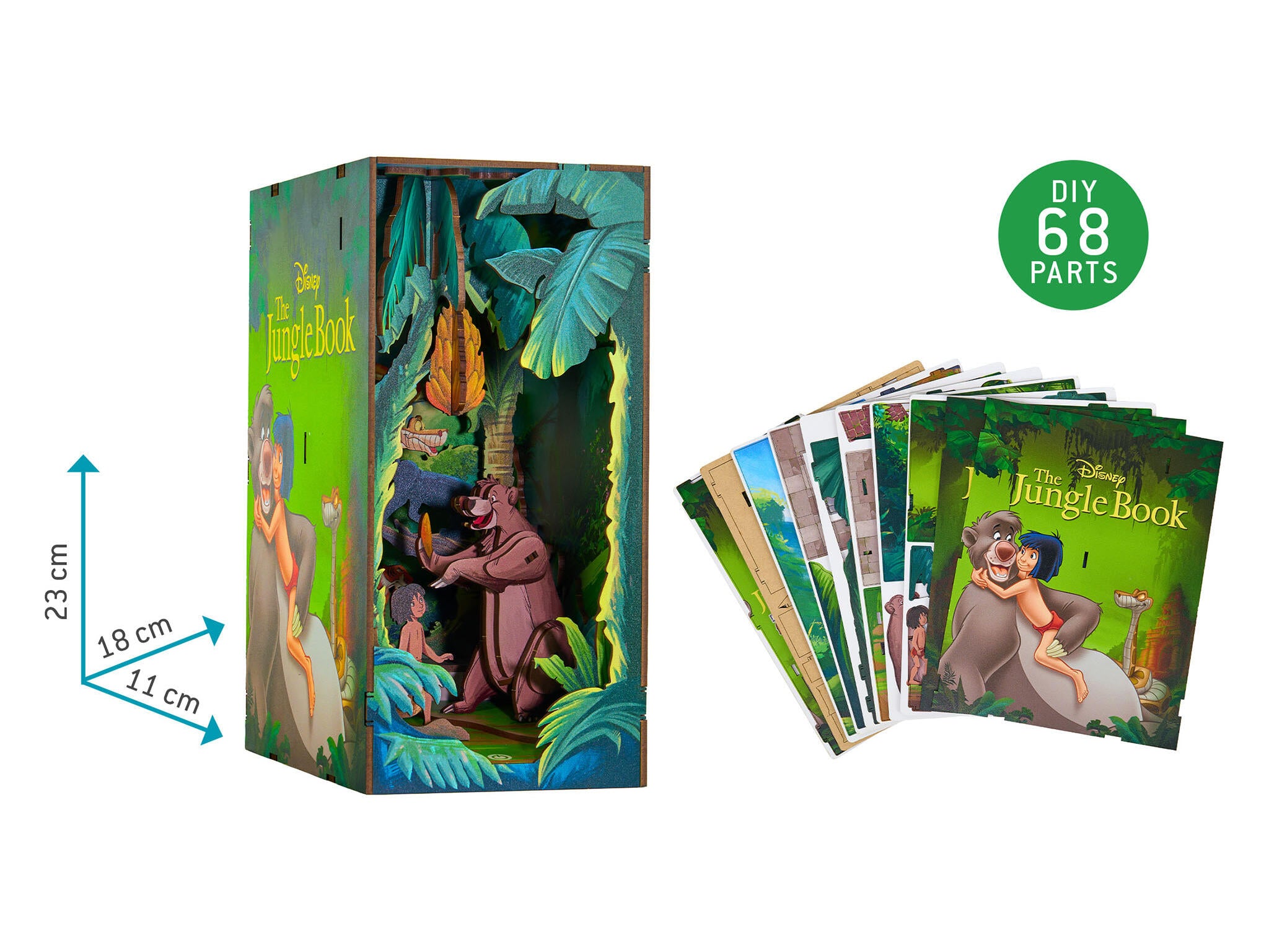 Revell Lumi Miniaturale Realizate Manual Pentru Asamblare Disney The Jungle Book: Tiny Adventures Rev00535