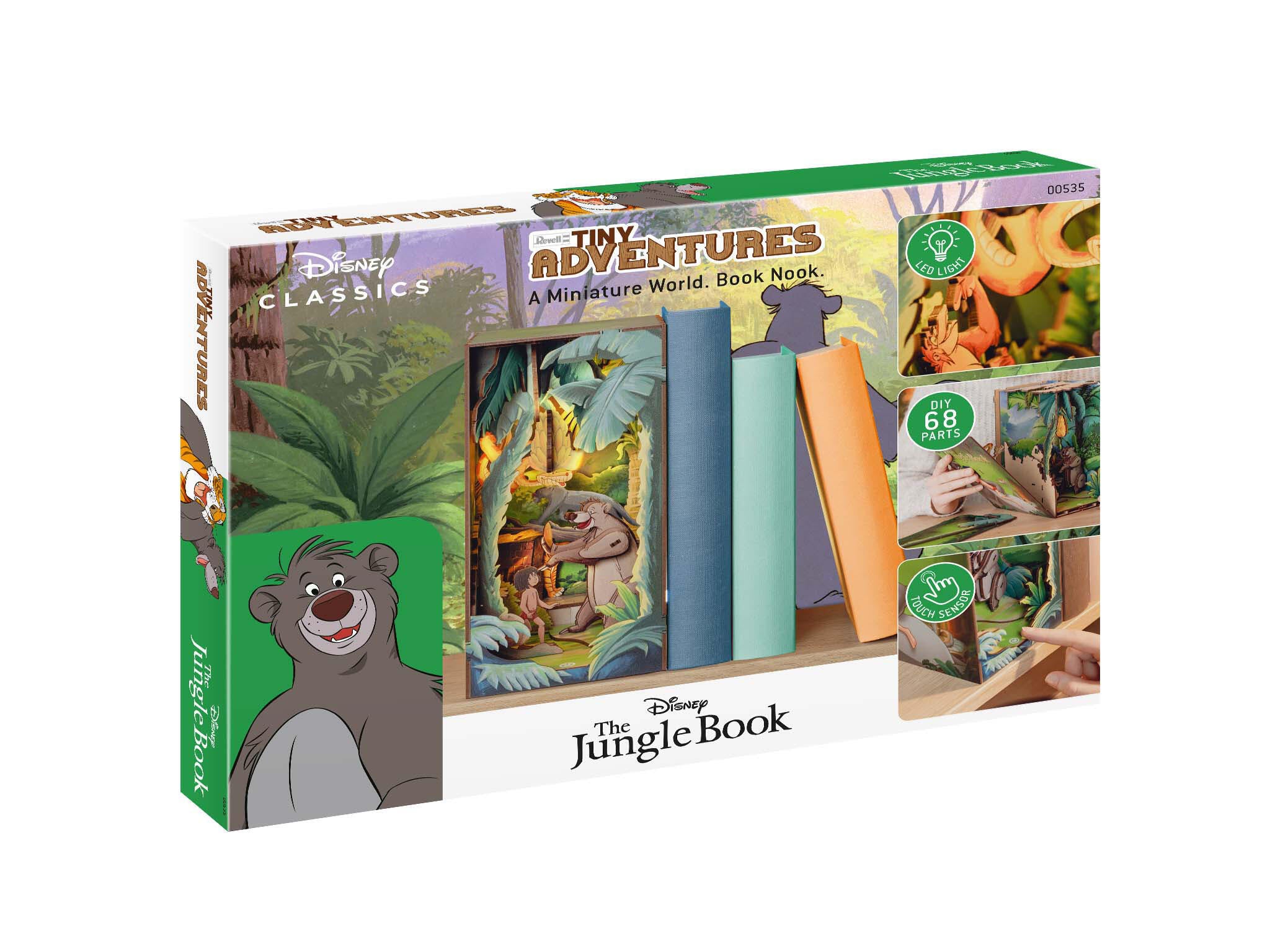Revell Lumi Miniaturale Realizate Manual Pentru Asamblare Disney The Jungle Book: Tiny Adventures Rev00535