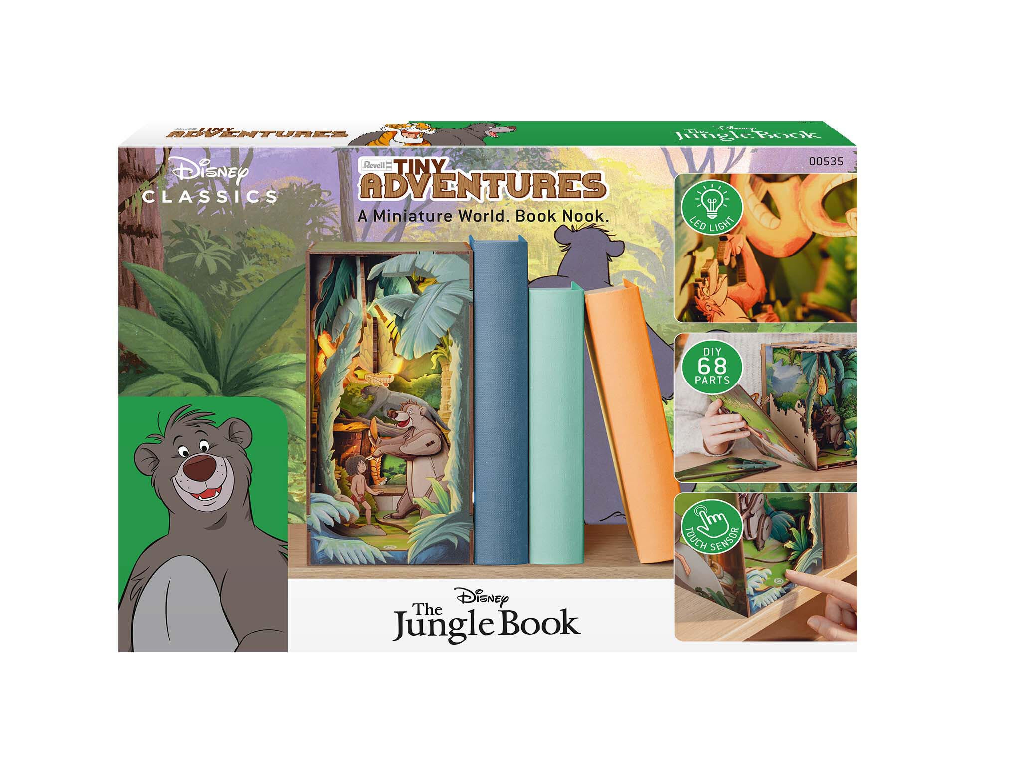 Revell Lumi Miniaturale Realizate Manual Pentru Asamblare Disney The Jungle Book: Tiny Adventures Rev00535