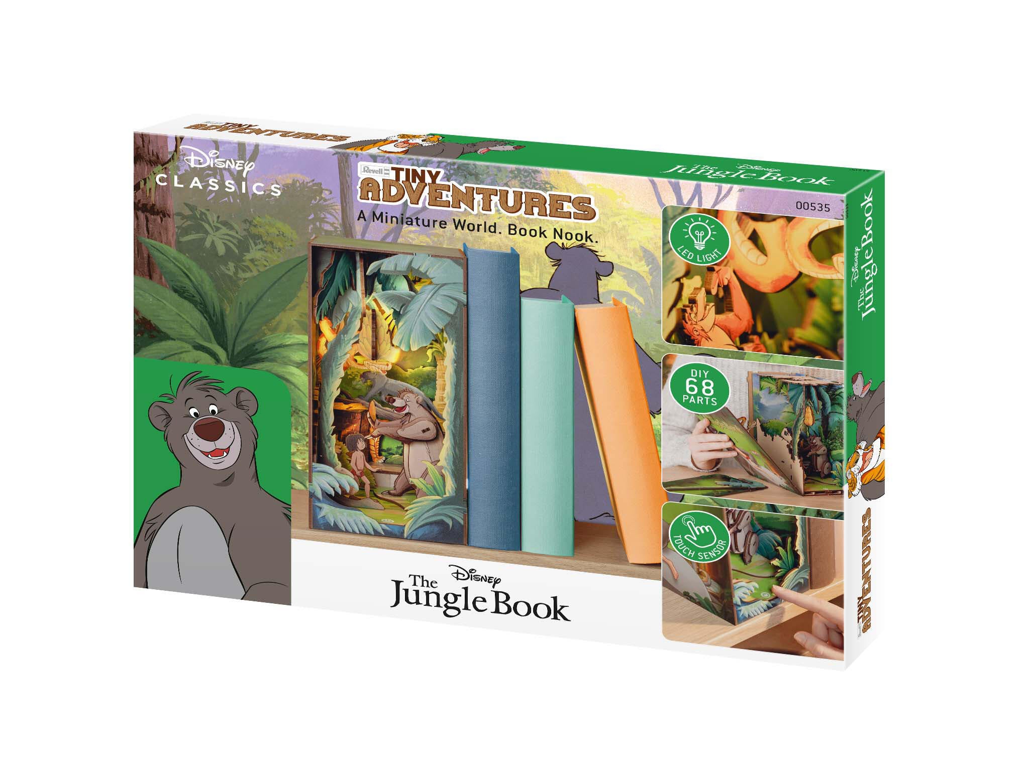 Revell Lumi Miniaturale Realizate Manual Pentru Asamblare Disney The Jungle Book: Tiny Adventures Rev00535