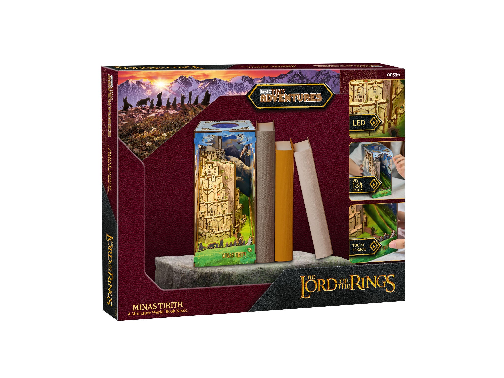 Revell Lumi Miniaturale Realizate Manual Pentru Asamblare Lord Of The Rings Minas Tirith: Tiny Adventures Rev00536