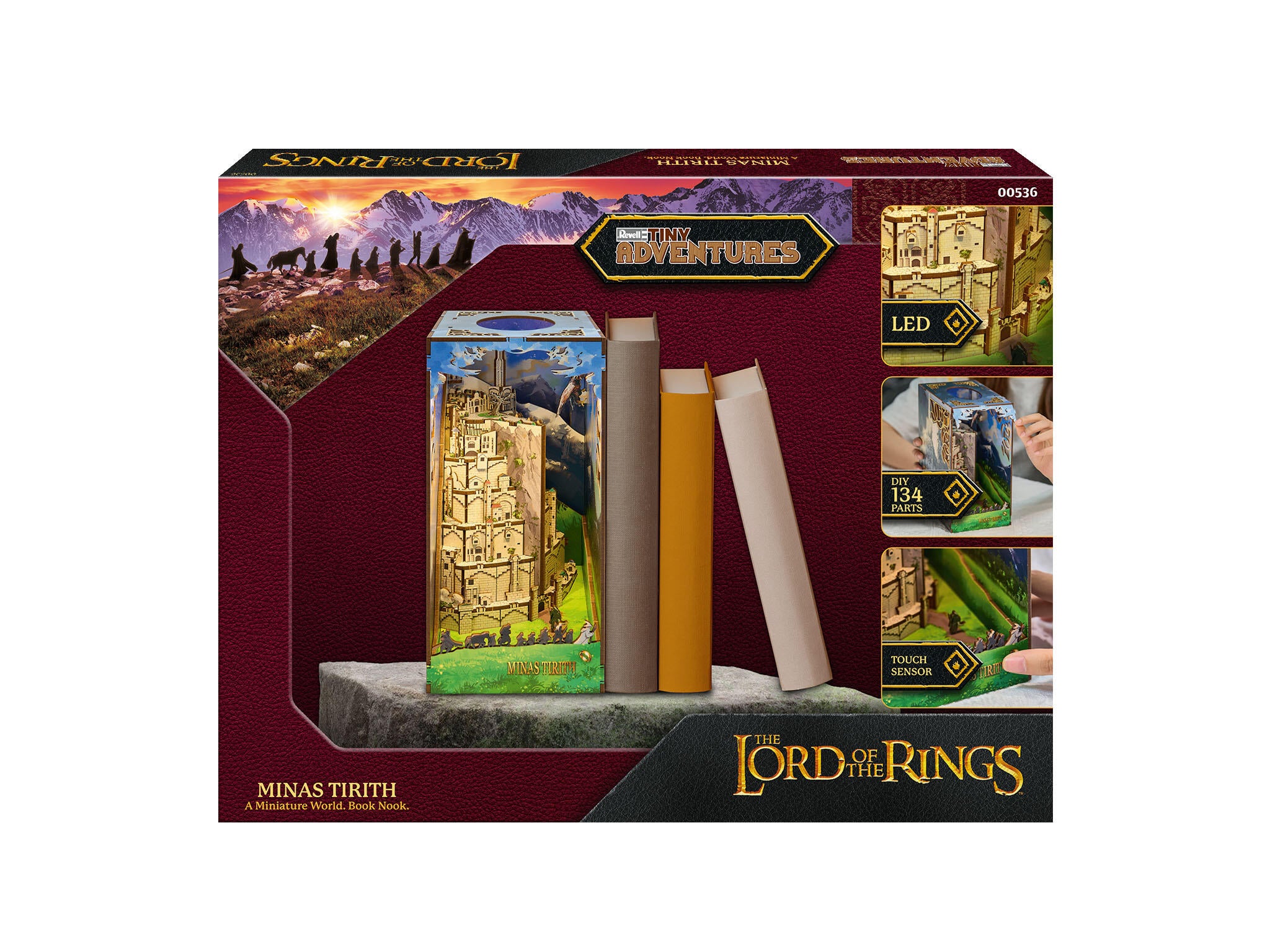 Revell Lumi Miniaturale Realizate Manual Pentru Asamblare Lord Of The Rings Minas Tirith: Tiny Adventures Rev00536