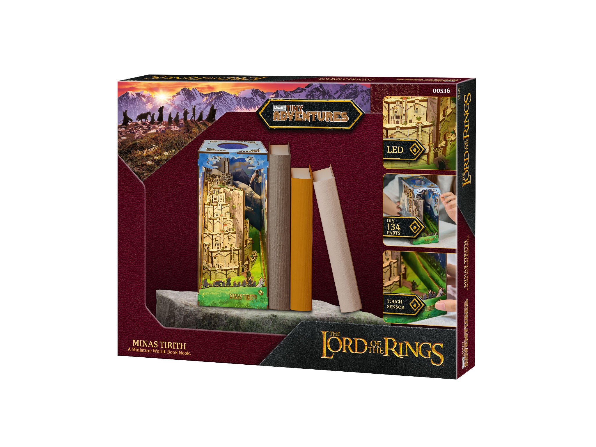 Revell Lumi Miniaturale Realizate Manual Pentru Asamblare Lord Of The Rings Minas Tirith: Tiny Adventures Rev00536