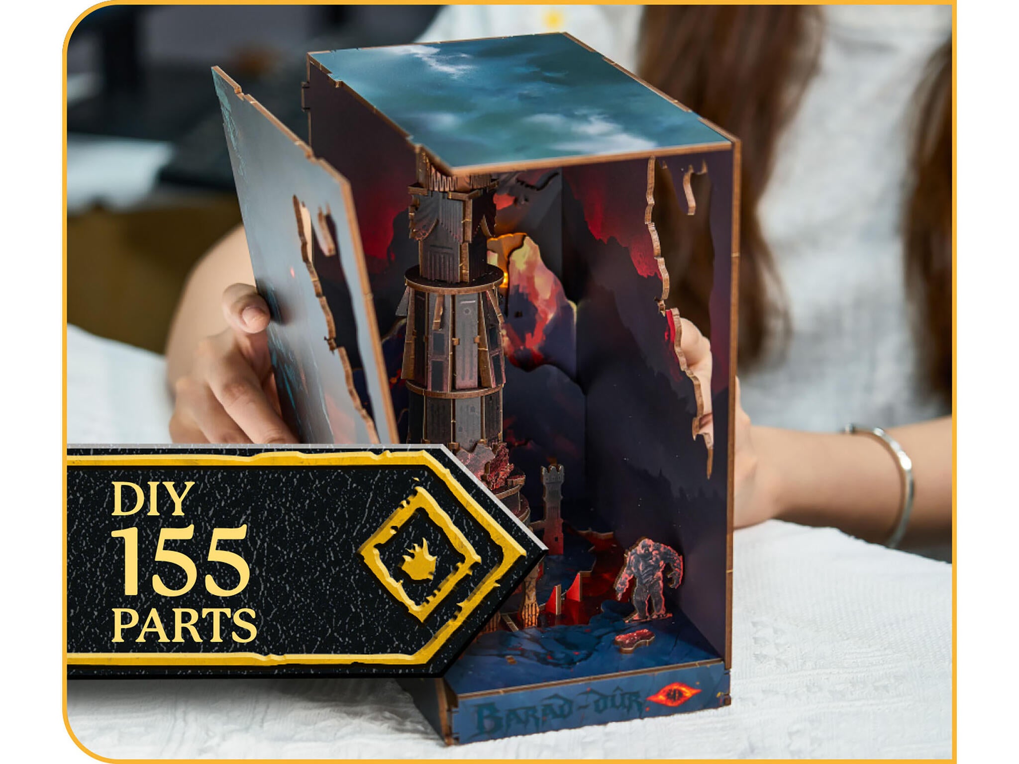 Revell Lumi Miniaturale Realizate Manual Pentru Asamblare Lord Of The Rings Barad-Dûr: Tiny Adventures Rev00537