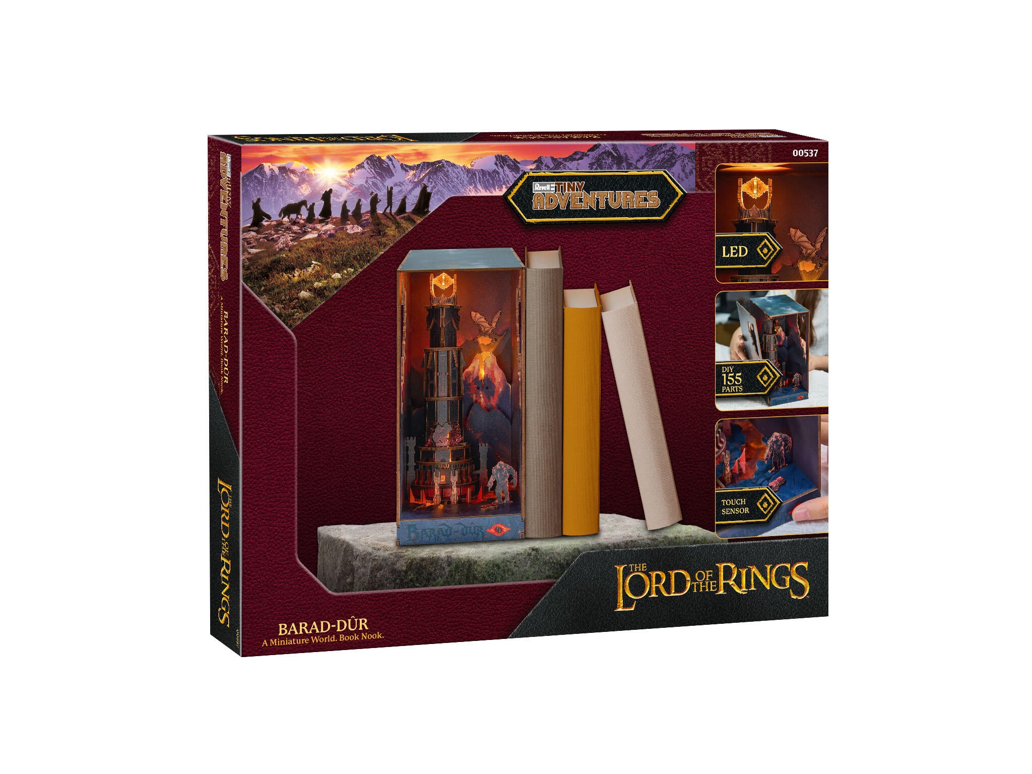 Revell Lumi Miniaturale Realizate Manual Pentru Asamblare Lord Of The Rings Barad-Dûr: Tiny Adventures Rev00537