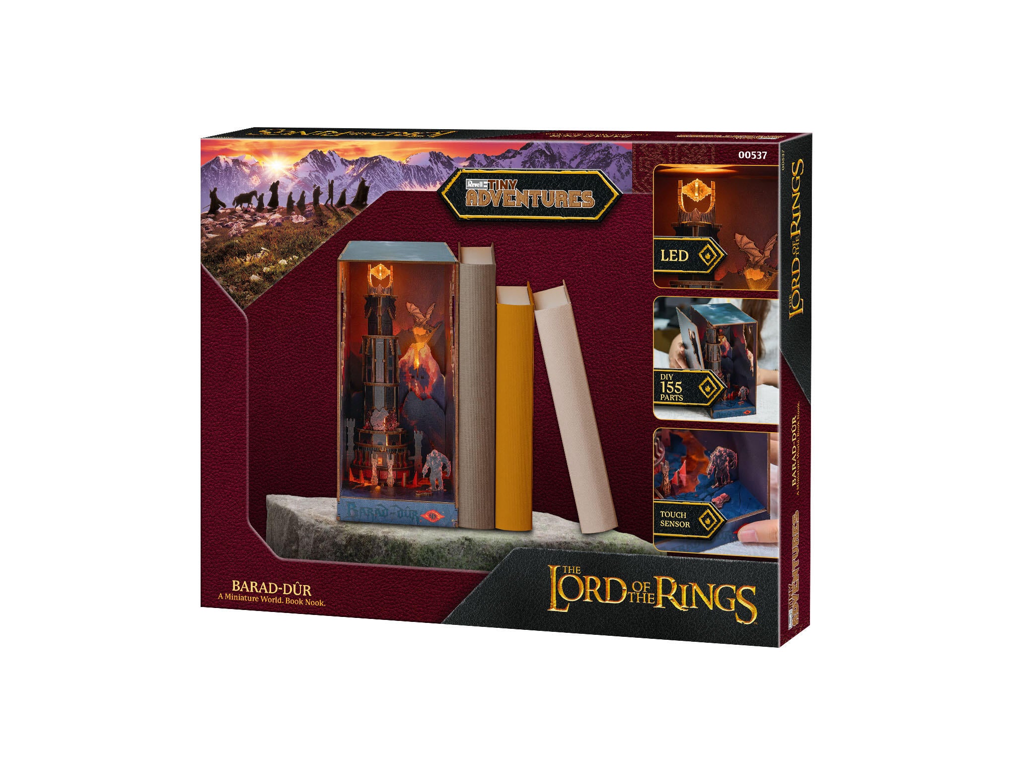 Revell Lumi Miniaturale Realizate Manual Pentru Asamblare Lord Of The Rings Barad-Dûr: Tiny Adventures Rev00537