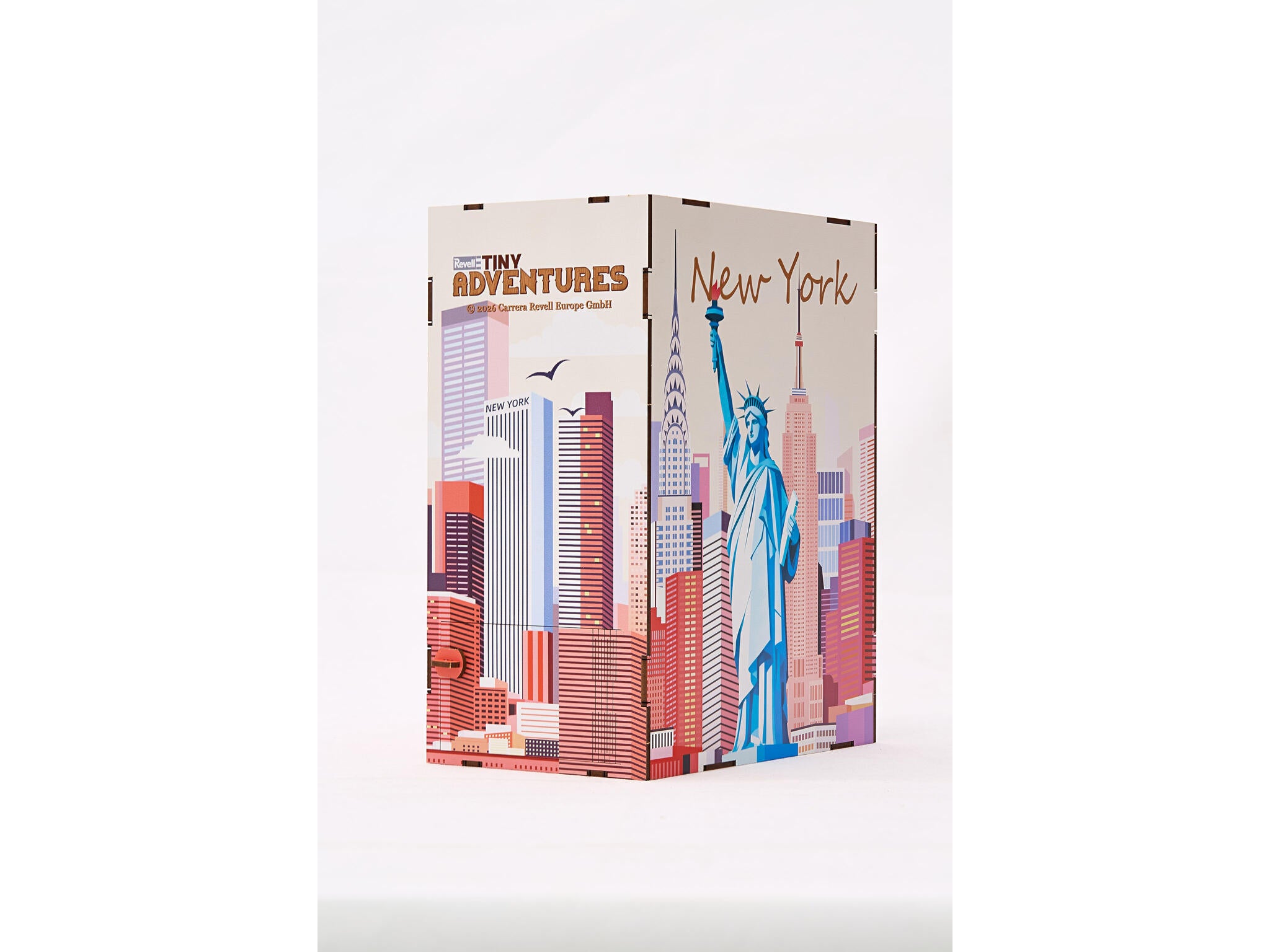 Revell Lumi Miniaturale Realizate Manual Pentru Asamblare New York - Book Nook Rev00540