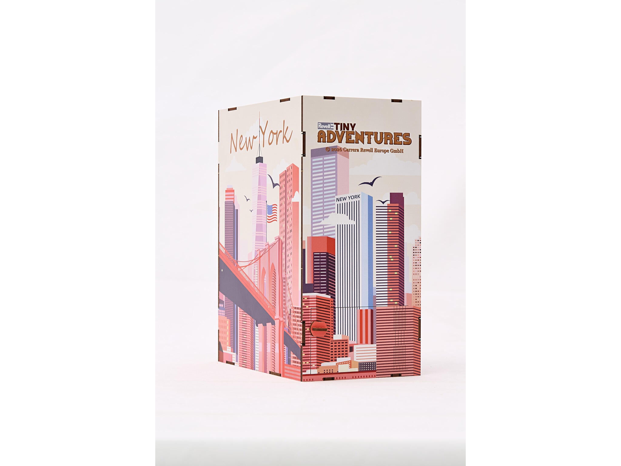Revell Lumi Miniaturale Realizate Manual Pentru Asamblare New York - Book Nook Rev00540