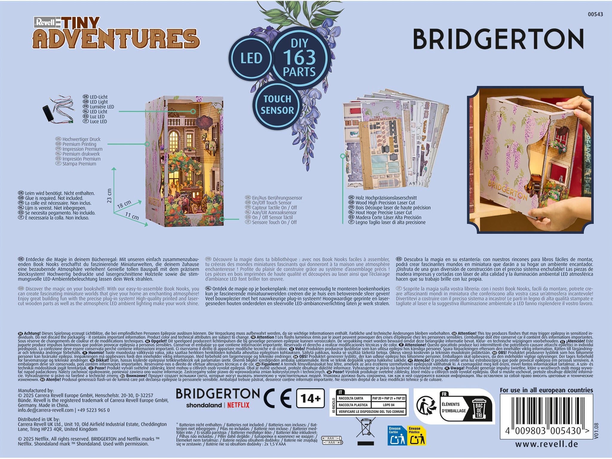 Revell Lumi Miniaturale Realizate Manual Pentru Asamblare Tiny Adventures - Bridgerton Into The Light Rev00543