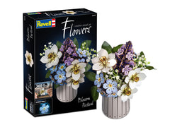 Puzzle 3D din lemn - Buchet de flori parfumate cu vază | 363 piese | 14+ ani Revell 00630