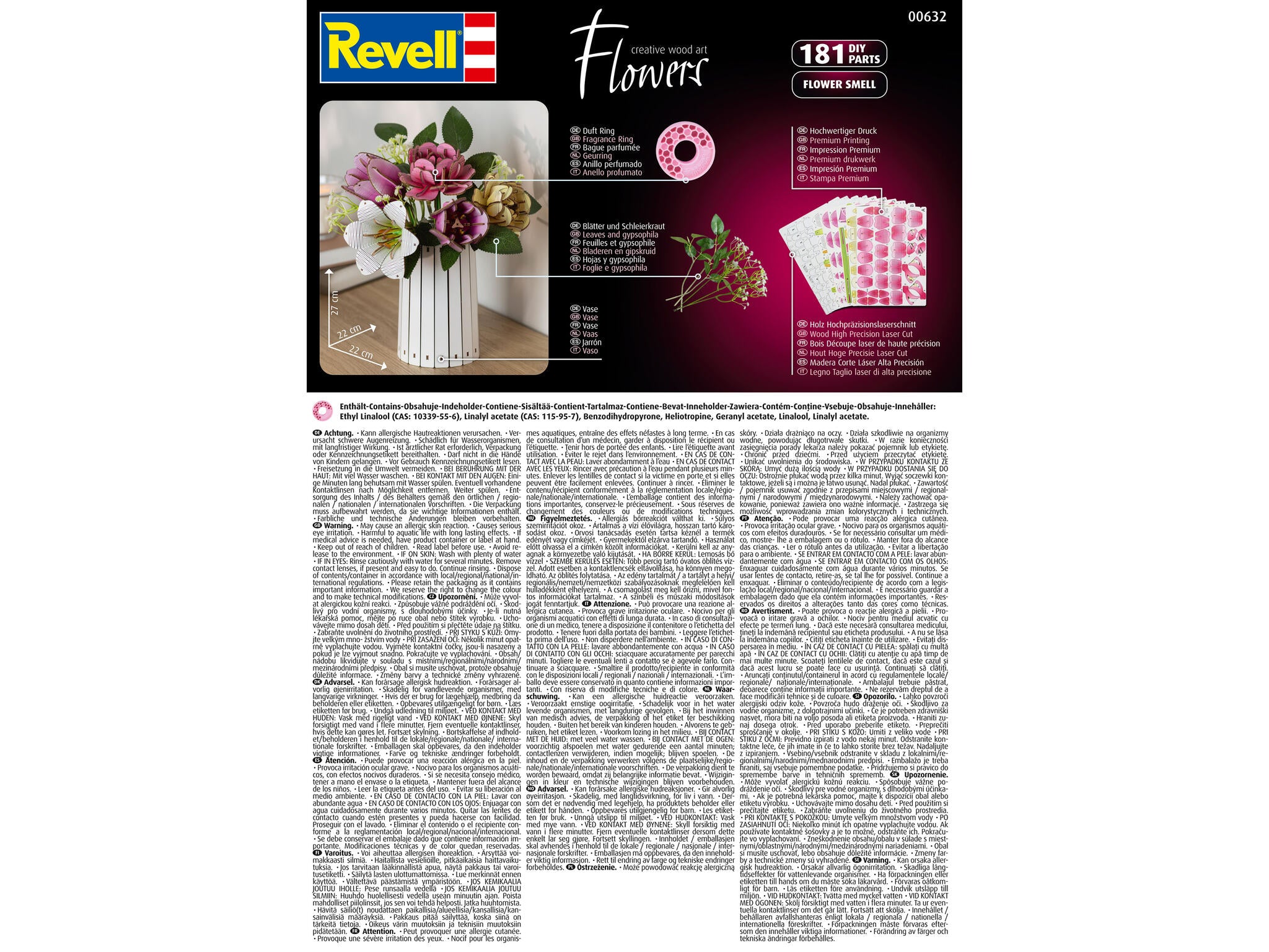Revell Flori Din Lemn Flower Garden Rev00632