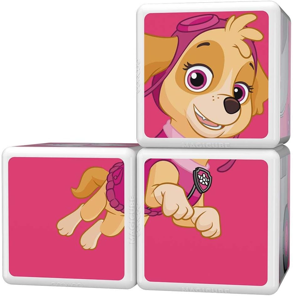 Geomag Magicube Paw Patrol Skye Vehcol