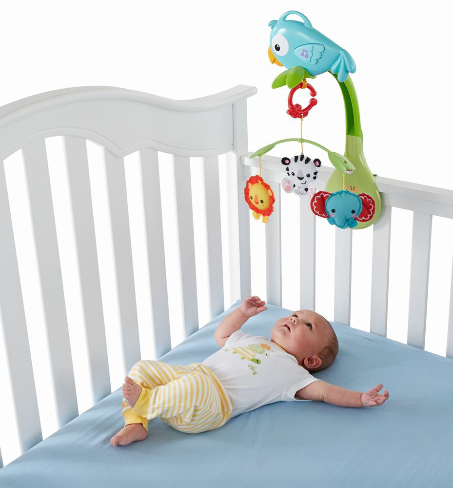 SUPORT PENTRU PATUT SI CARUCIOR PRIETENII DIN PADURE FISHER PRICE