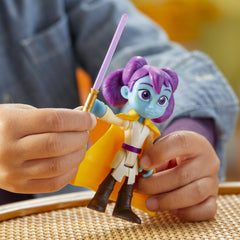 STAR WARS YOUNG JEDI ADVENTURES FIGURINA LYS SOLAY 10CM