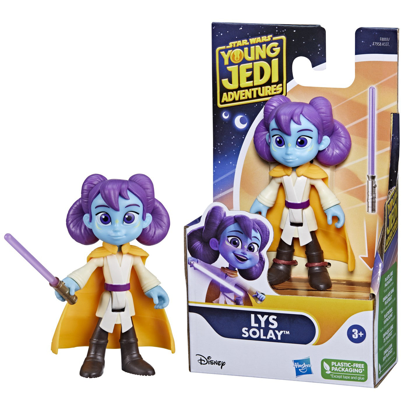STAR WARS YOUNG JEDI ADVENTURES FIGURINA LYS SOLAY 10CM