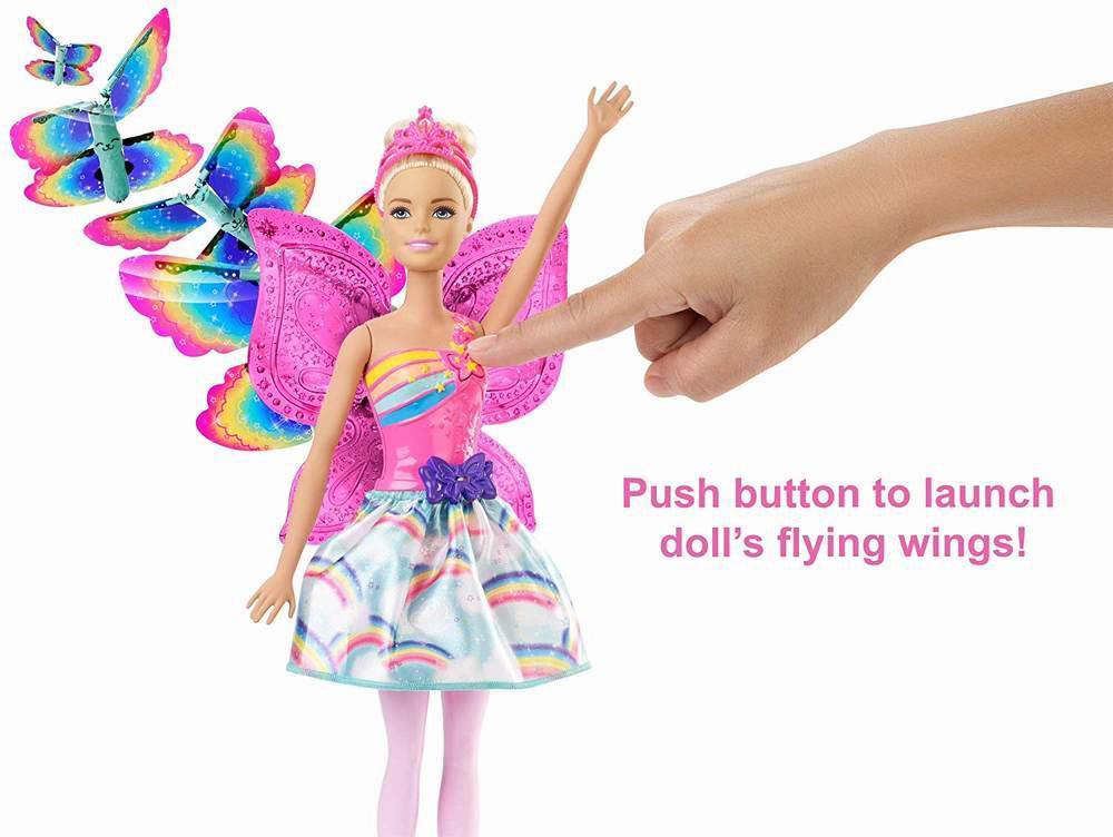 PAPUSA BARBIE ZANA ZBURATOARE