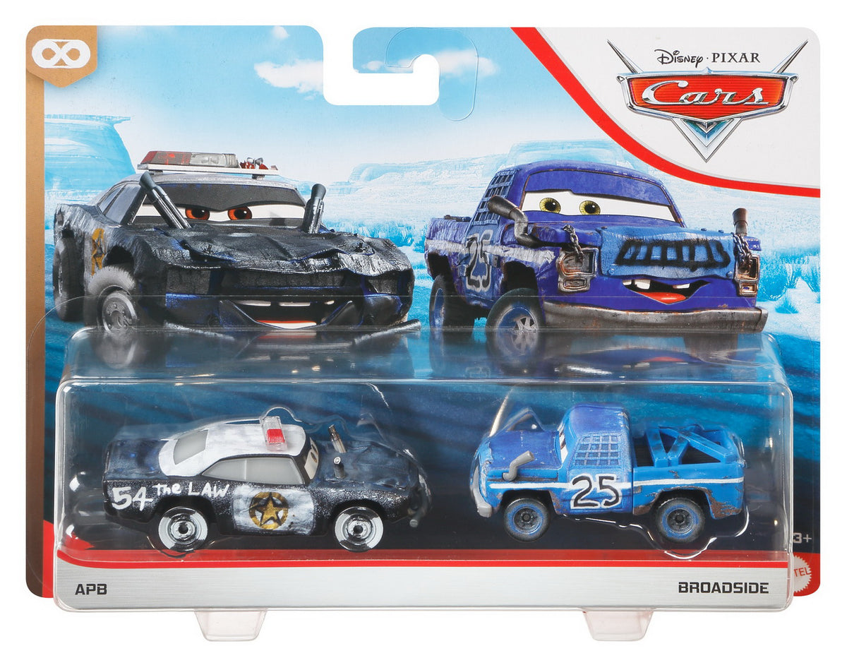 CARS3 SET 2 MASINUTE METALICE APB SI BROADSIDE
