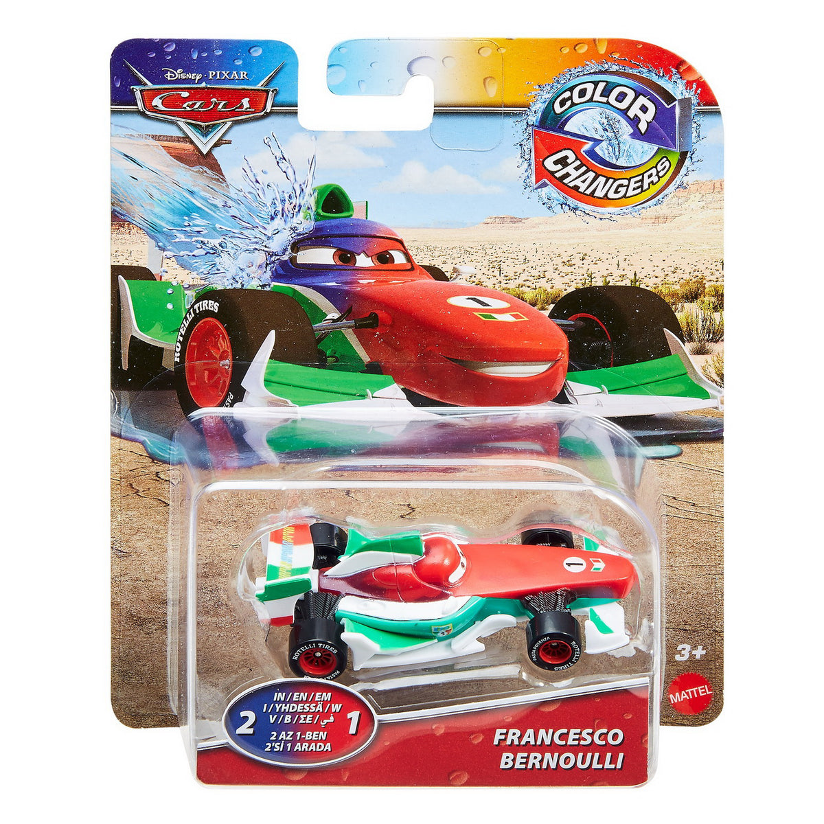 CARS MASINUTA FRANCESCO BERNOULLI CU CULORI SCHIMBATOARE