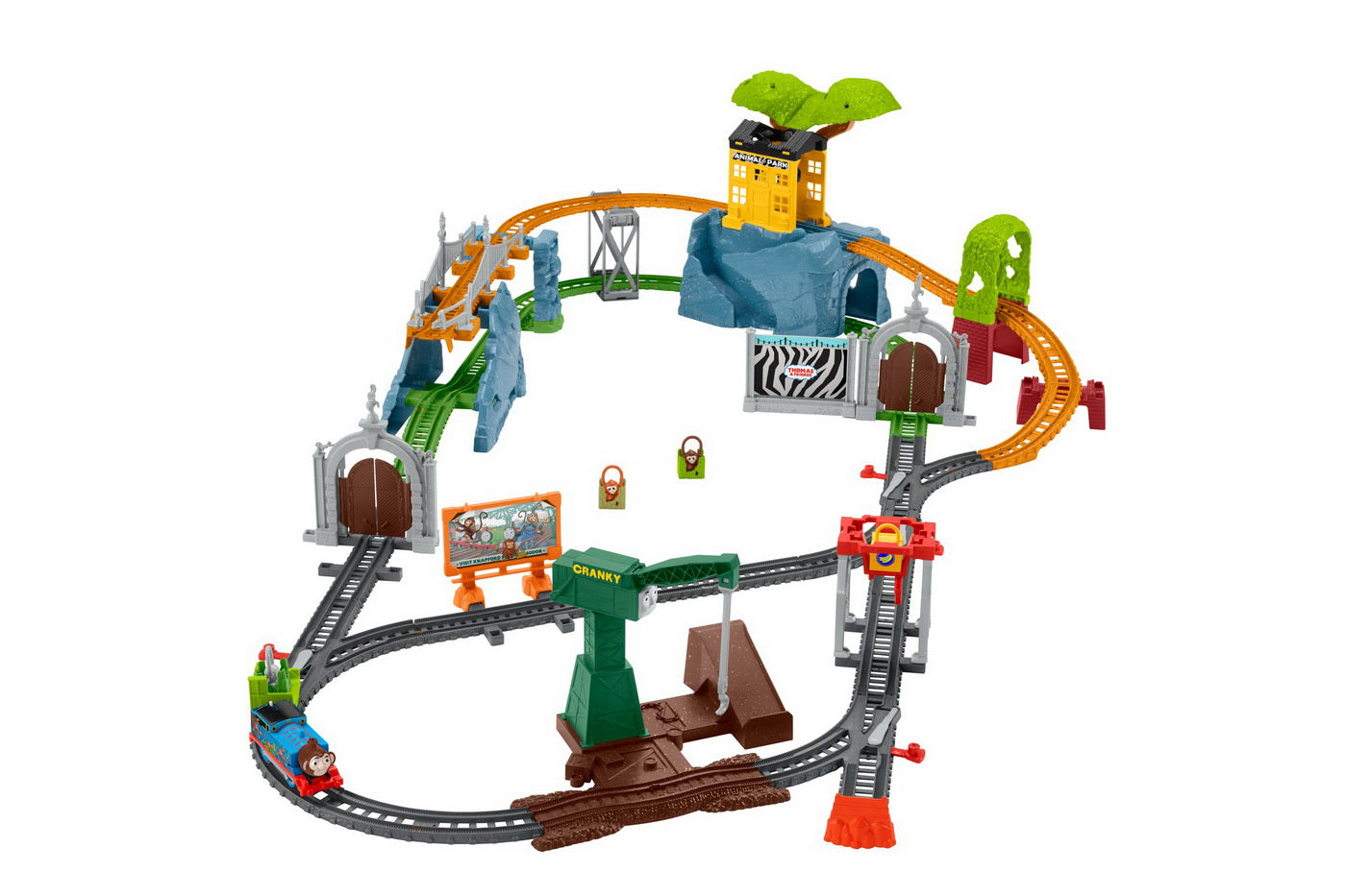 THOMAS SET MOTORIZAT AVENTURI IN PARCUL CU ANIMALE