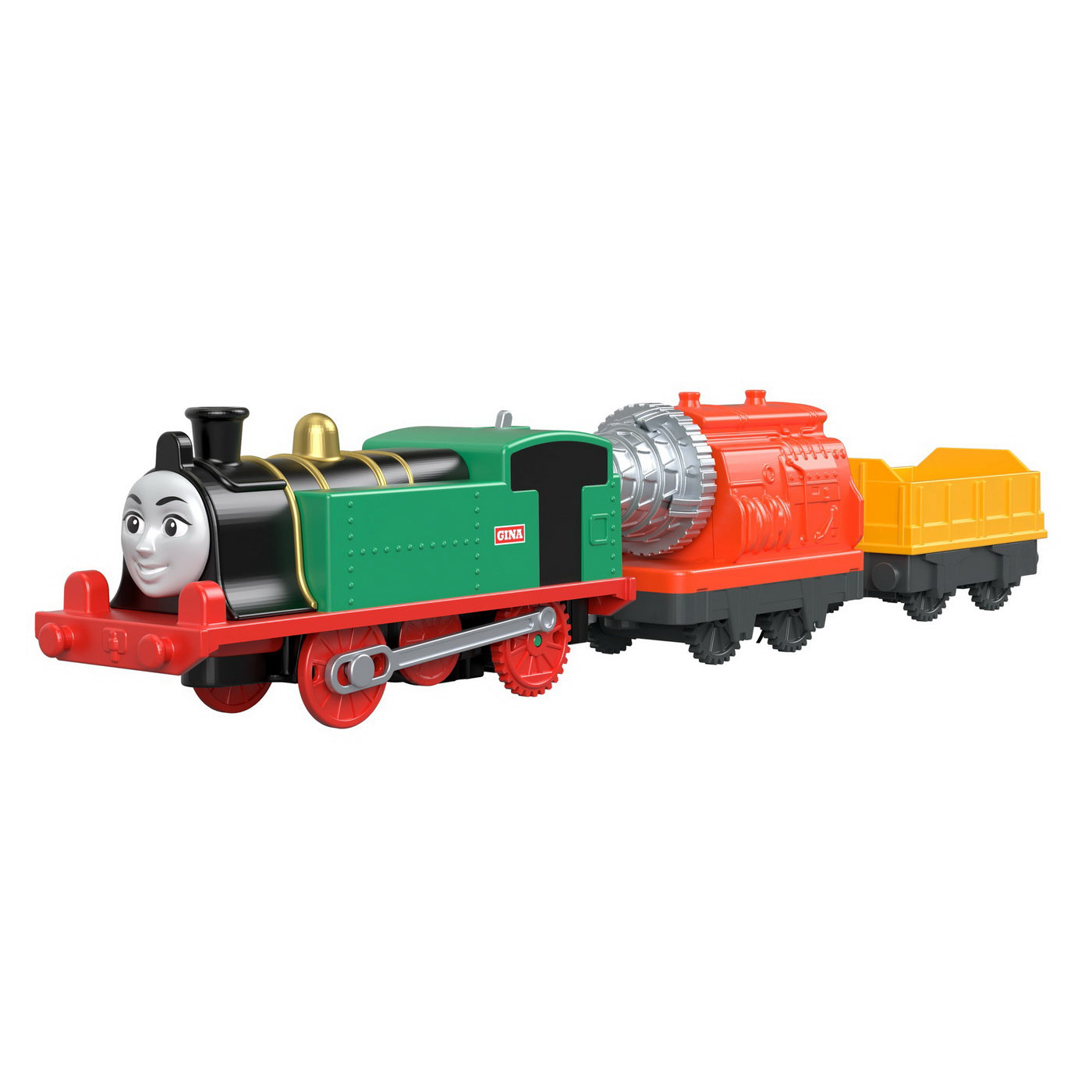 THOMAS LOCOMOTIVA GINA MOTORIZATA CU 2 VAGOANE