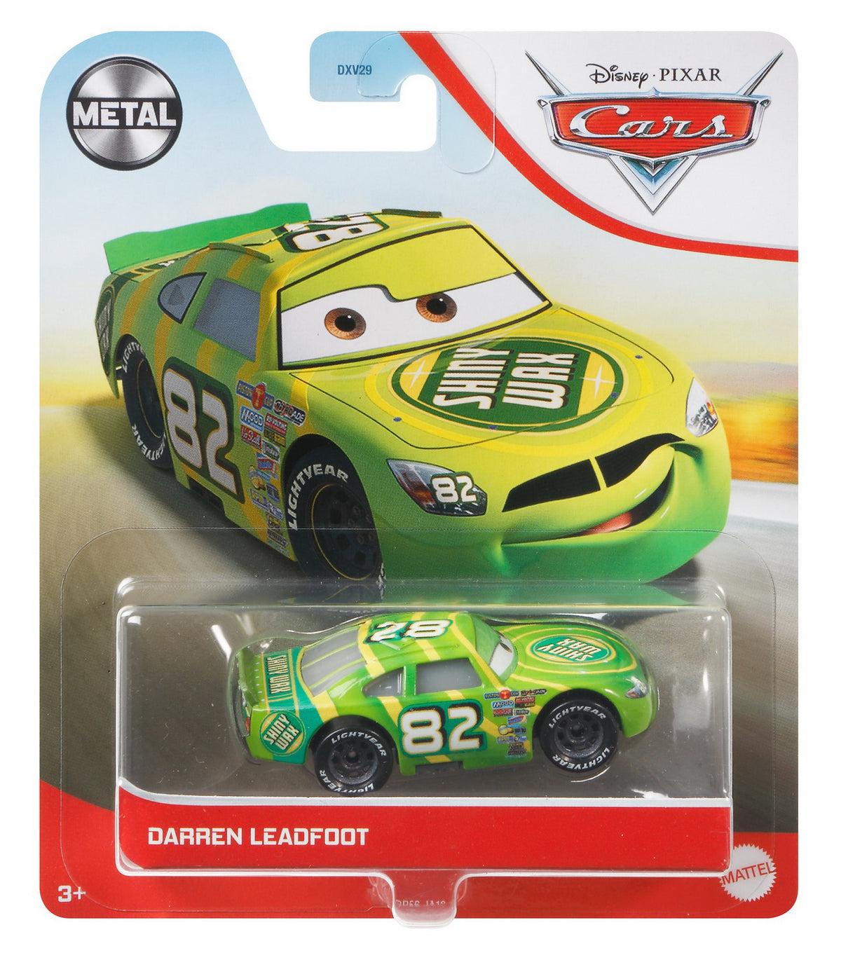 MASINUTA METALICA CARS3 PERSONAJUL DARREN LEADFOOT